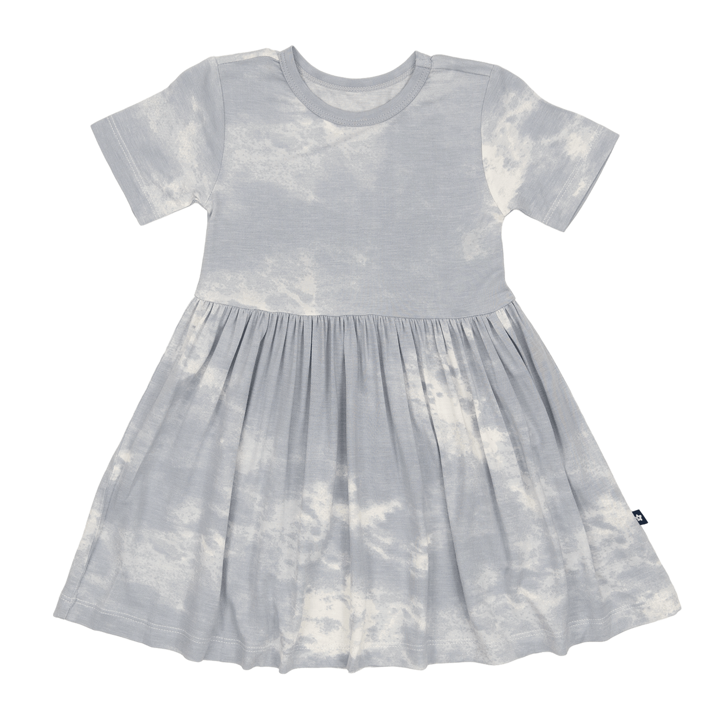 Twirl Dress in Blue Fog
