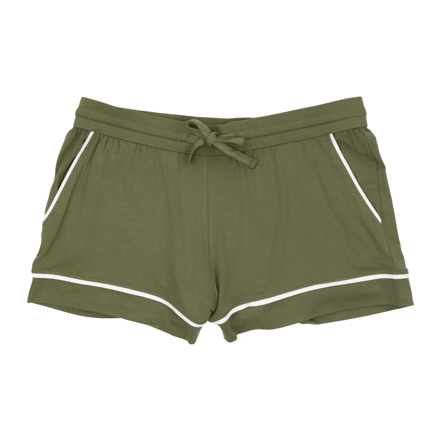 Women's Short Pajama Set in Olive