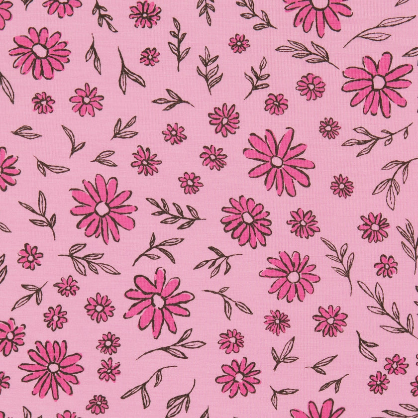 Twirl Dress in Ditsy Daisies