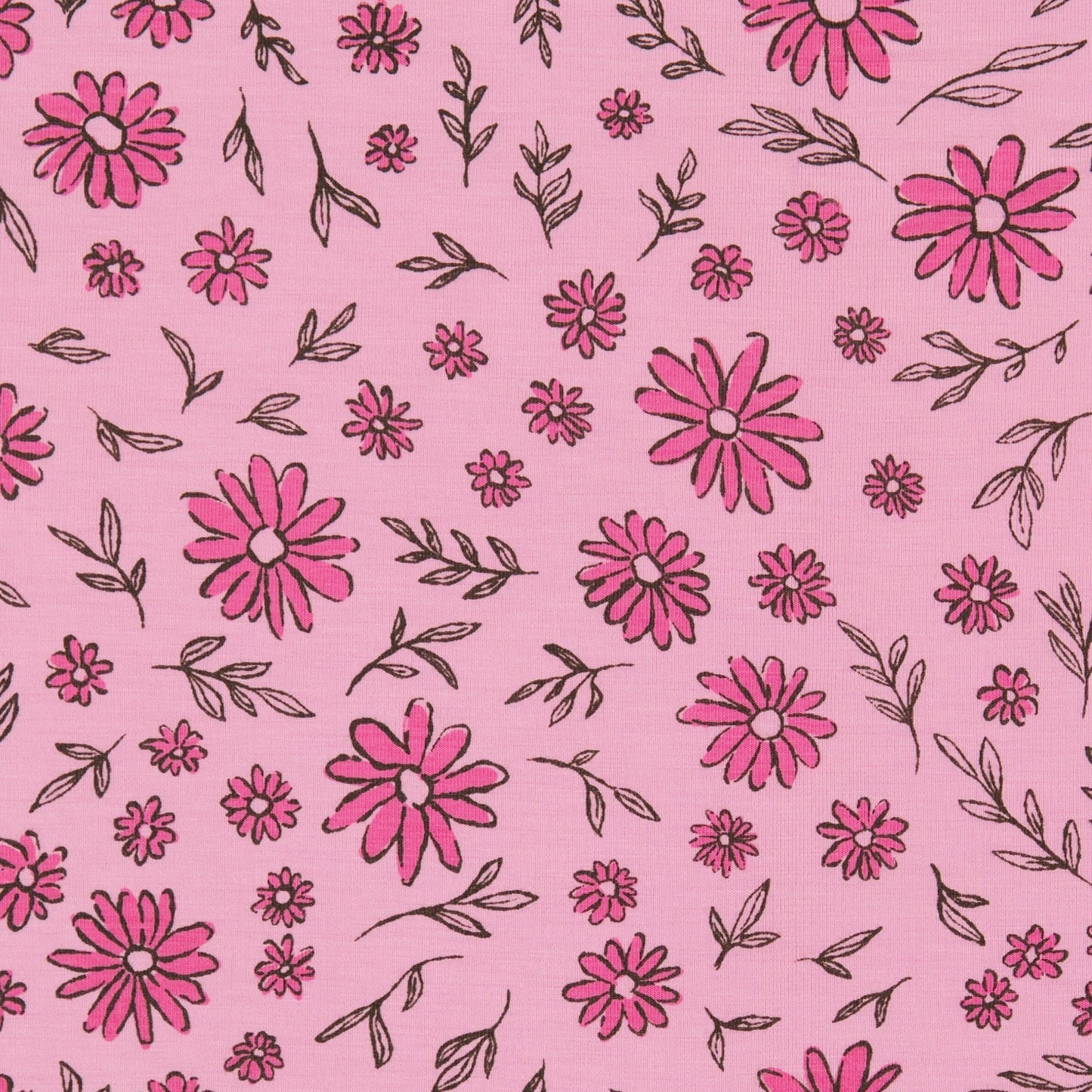 Jogger Set in Ditsy Daisies