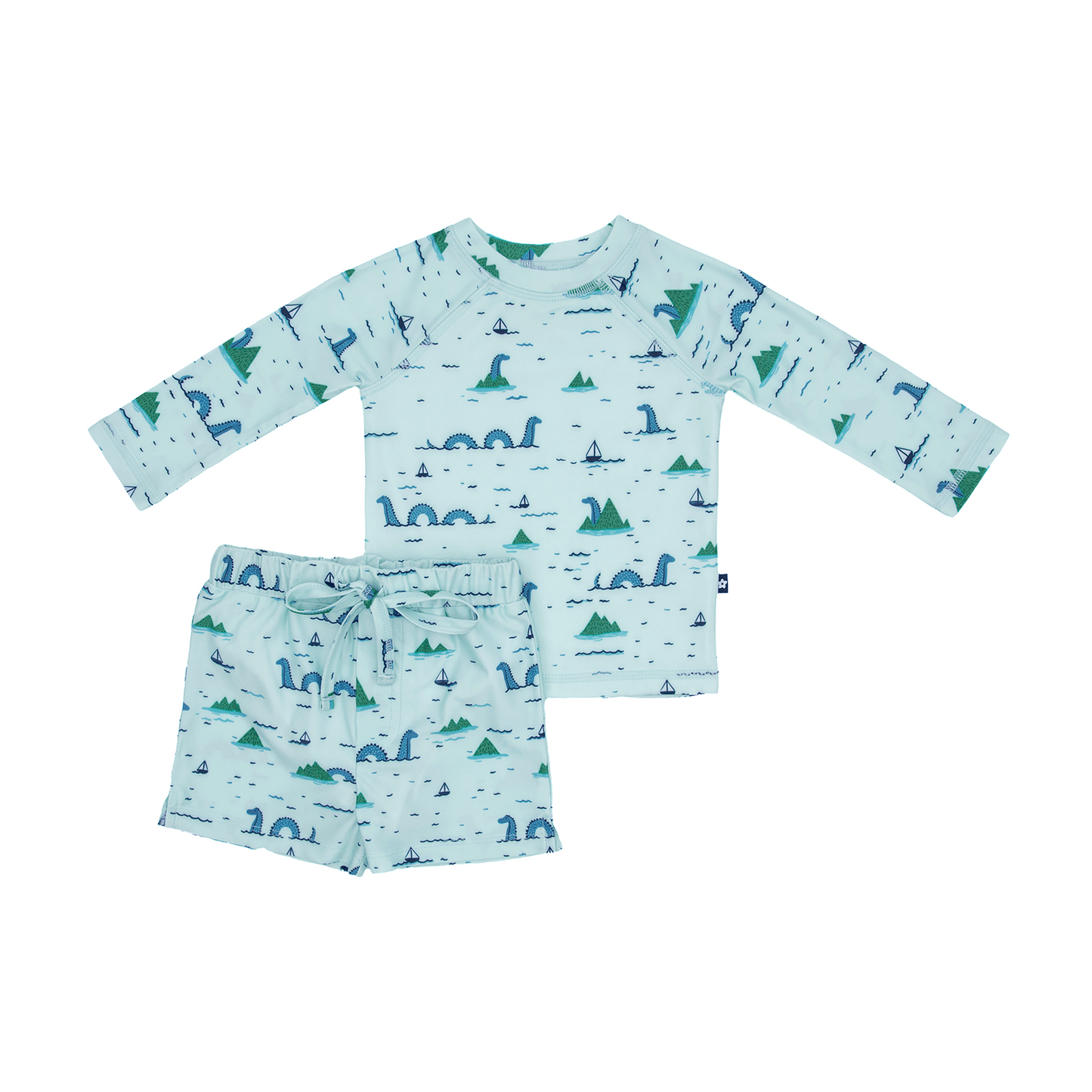 Rashguard Swim Set in Sea Monster!