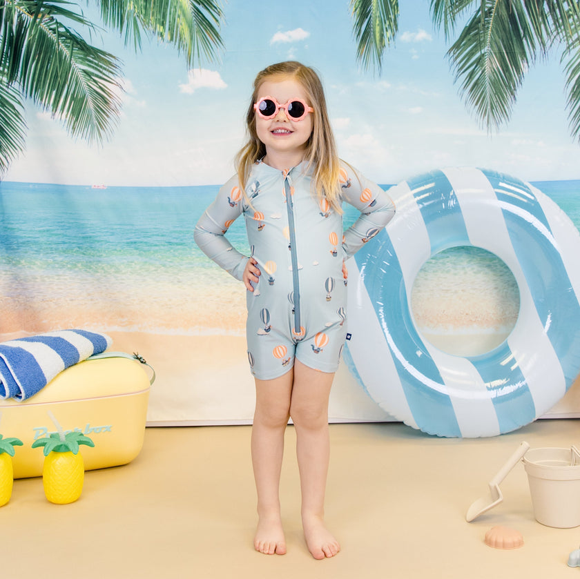 Rashguard Swimsuit in Up and Away