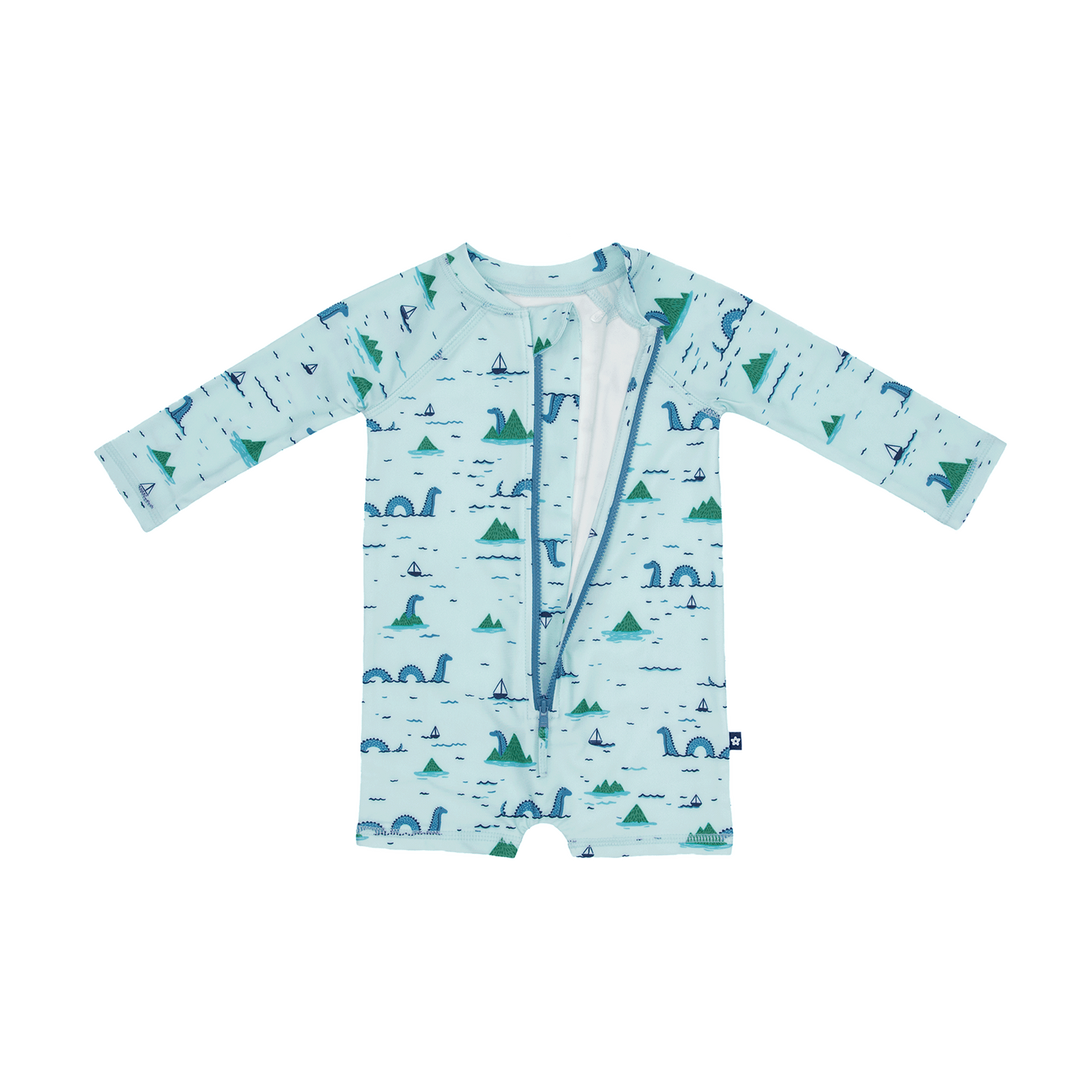 Rashguard Swimsuit in Sea Monster