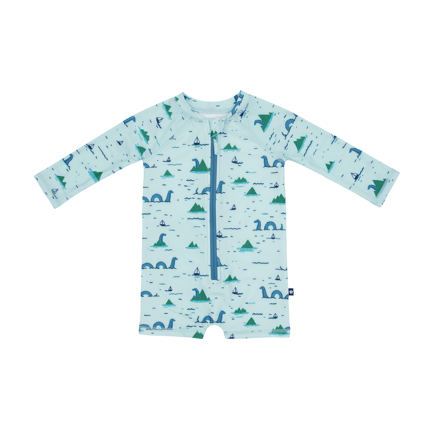 Rashguard Swimsuit in Sea Monster