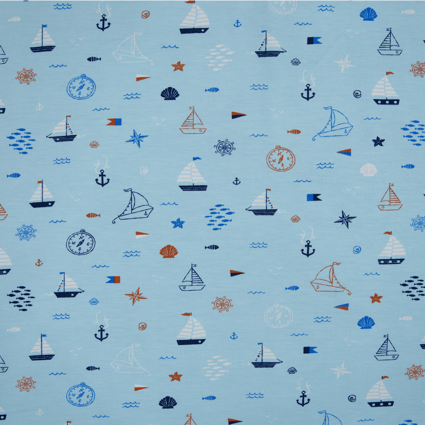 Short PJ Set in Ship Shape