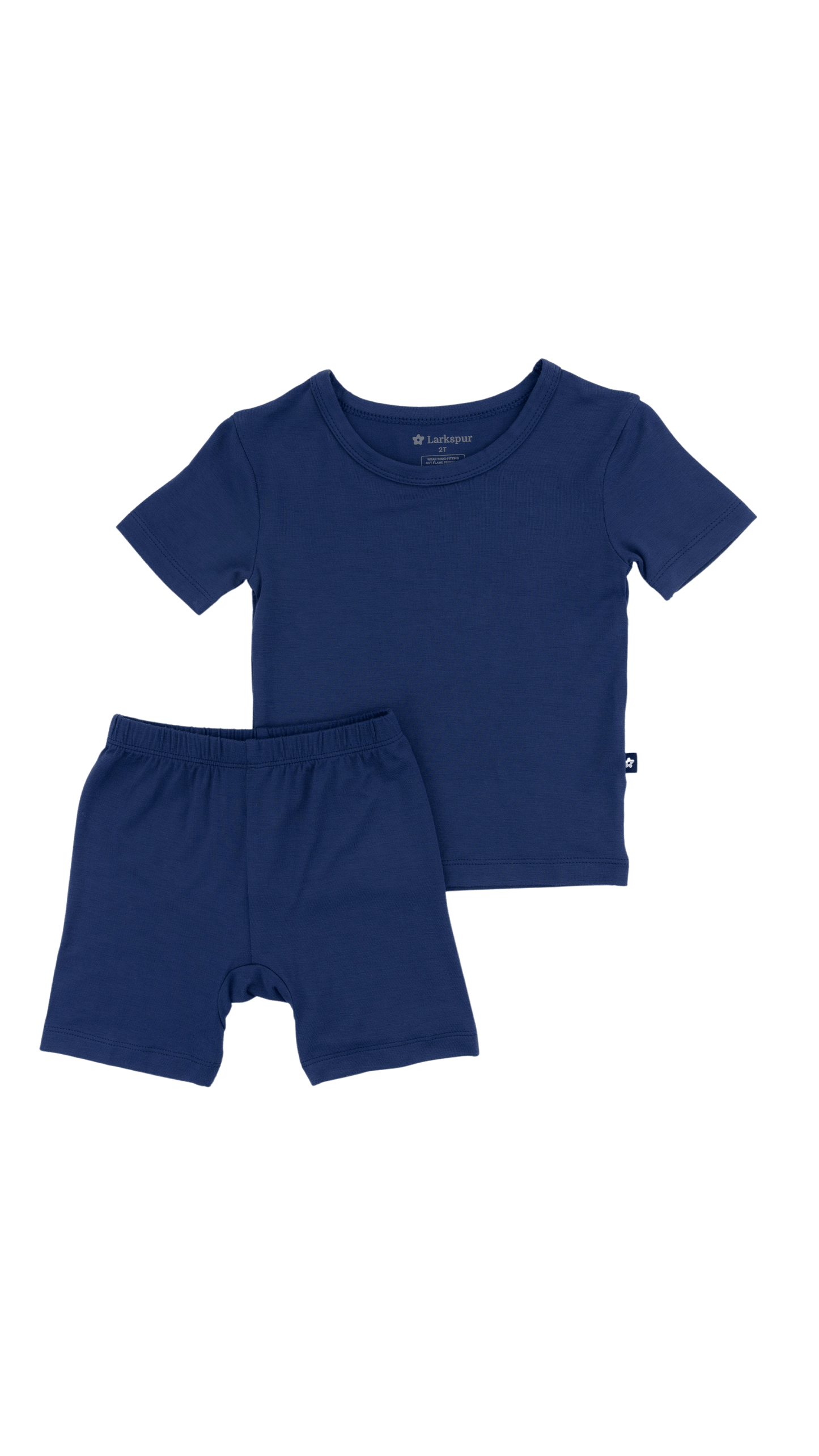 Short PJ Set in Larkspur