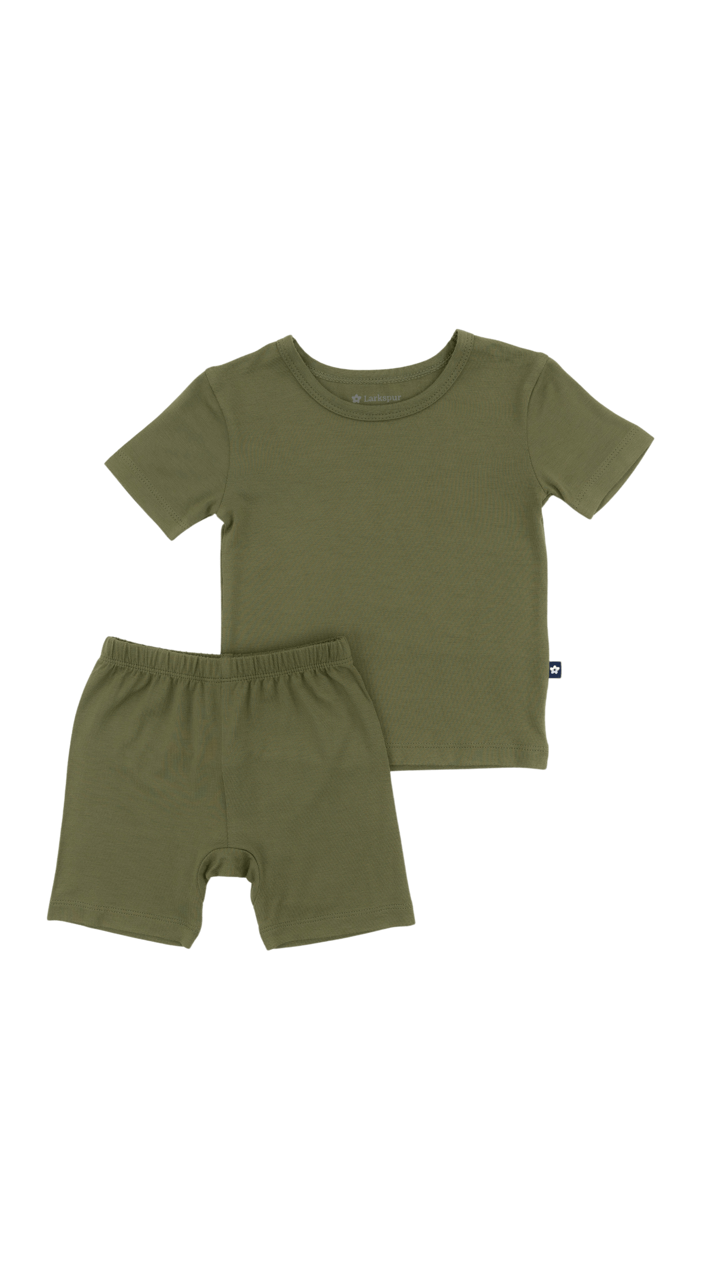Short PJ Set in Olive
