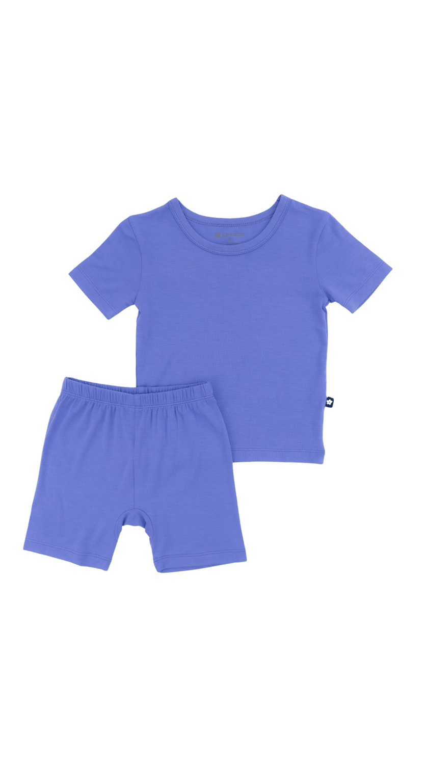 Short PJ Set in Periwinkle