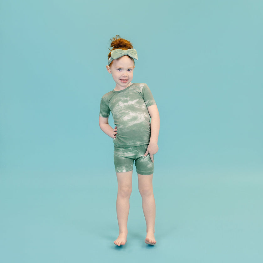 Short PJ Set in Pine
