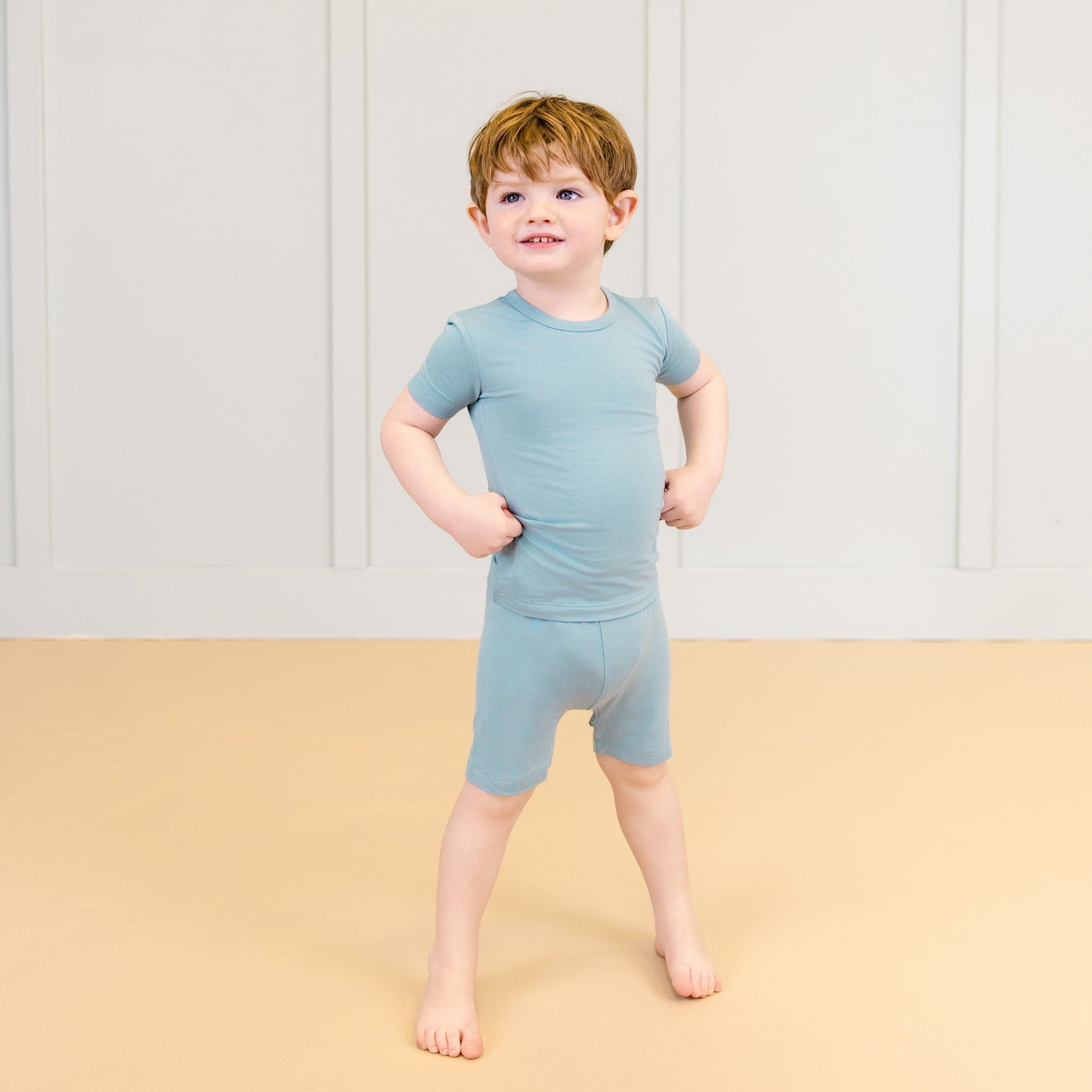 Short PJ Set in Sky