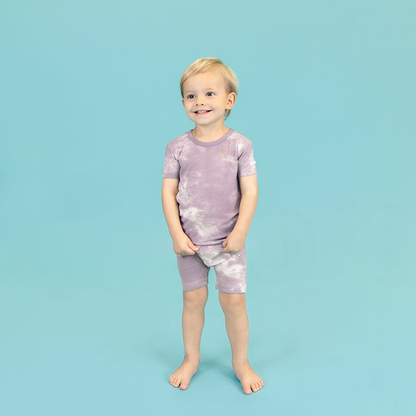 Short PJ Set in Quick Silver