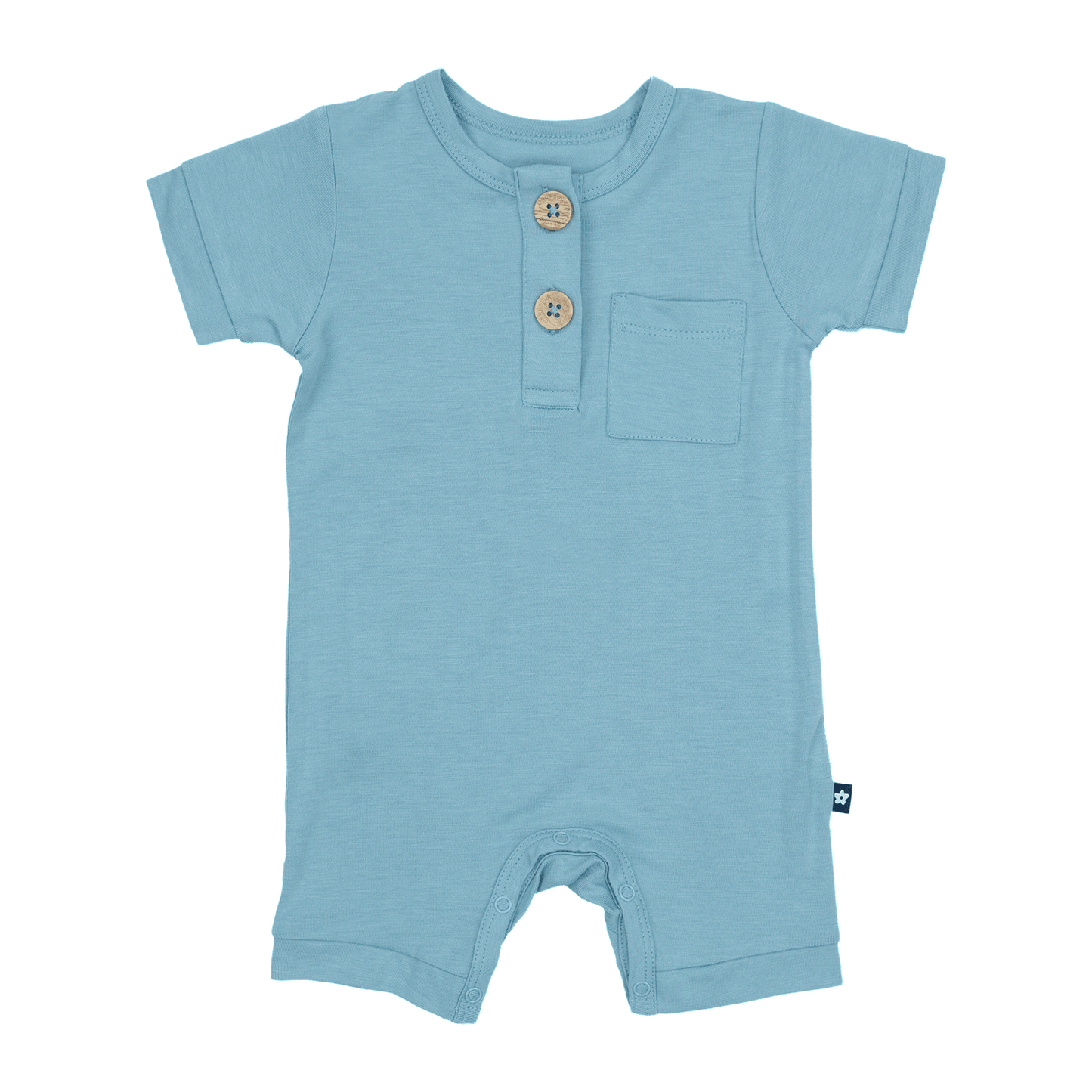 Short Romper in Sky