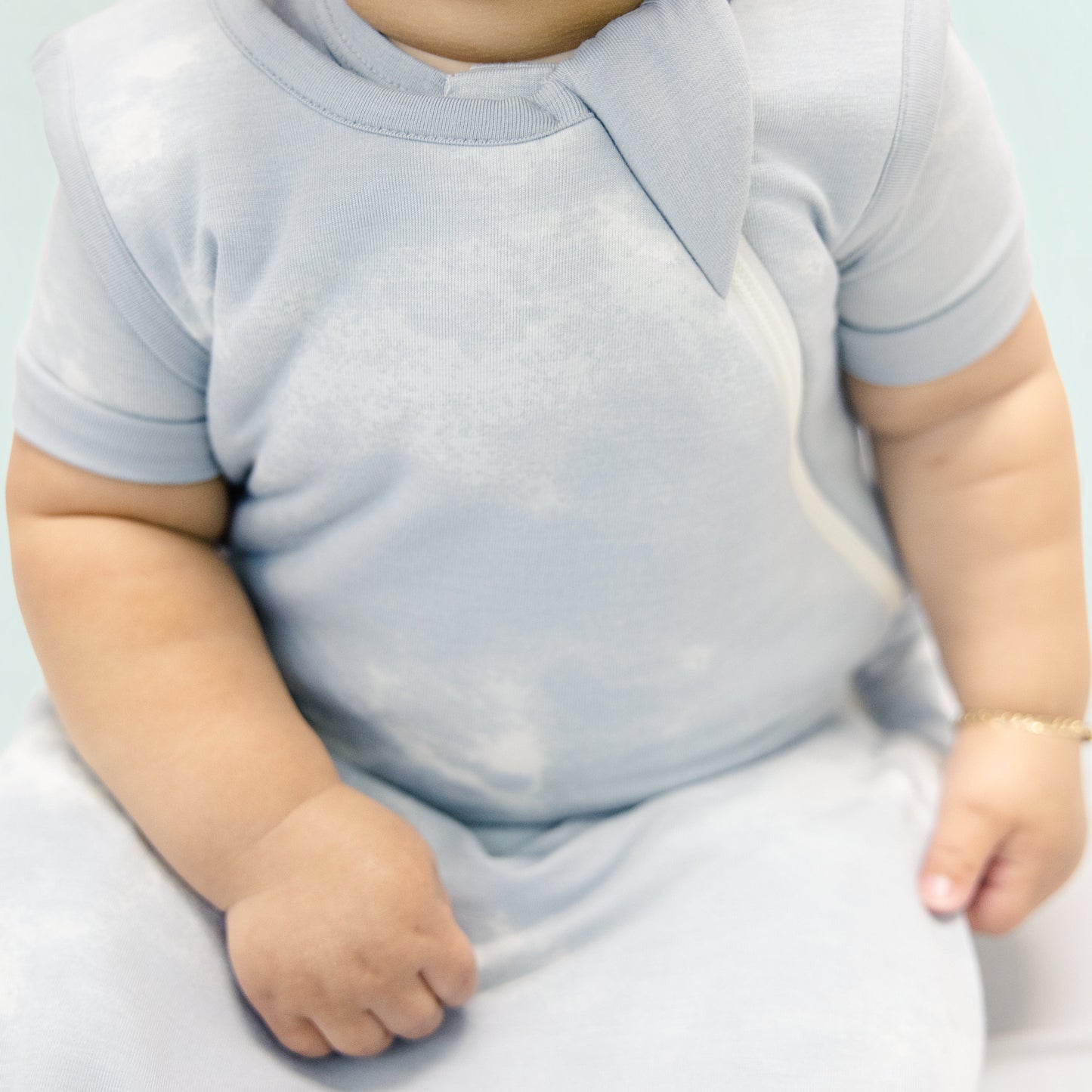 Sleep Sack in Blue Fog