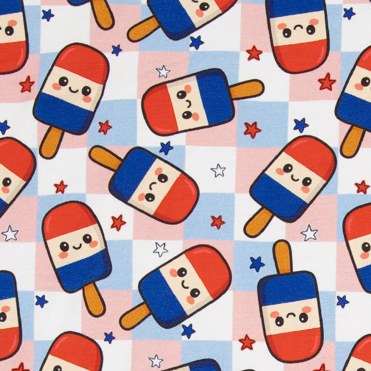 Twirl Dress in Patriot Pops