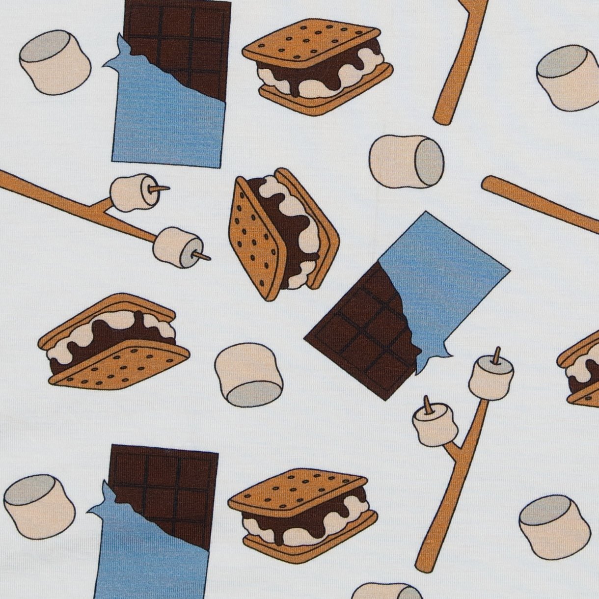 Women's Short Sleeve Lounge Tee in S'mores