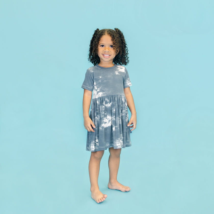 Twirl Dress in Dark Slate