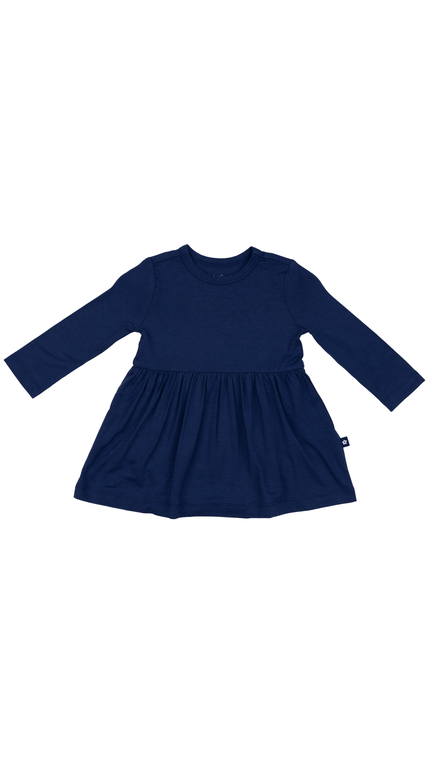 Long Sleeve Twirl Dress in Larkspur