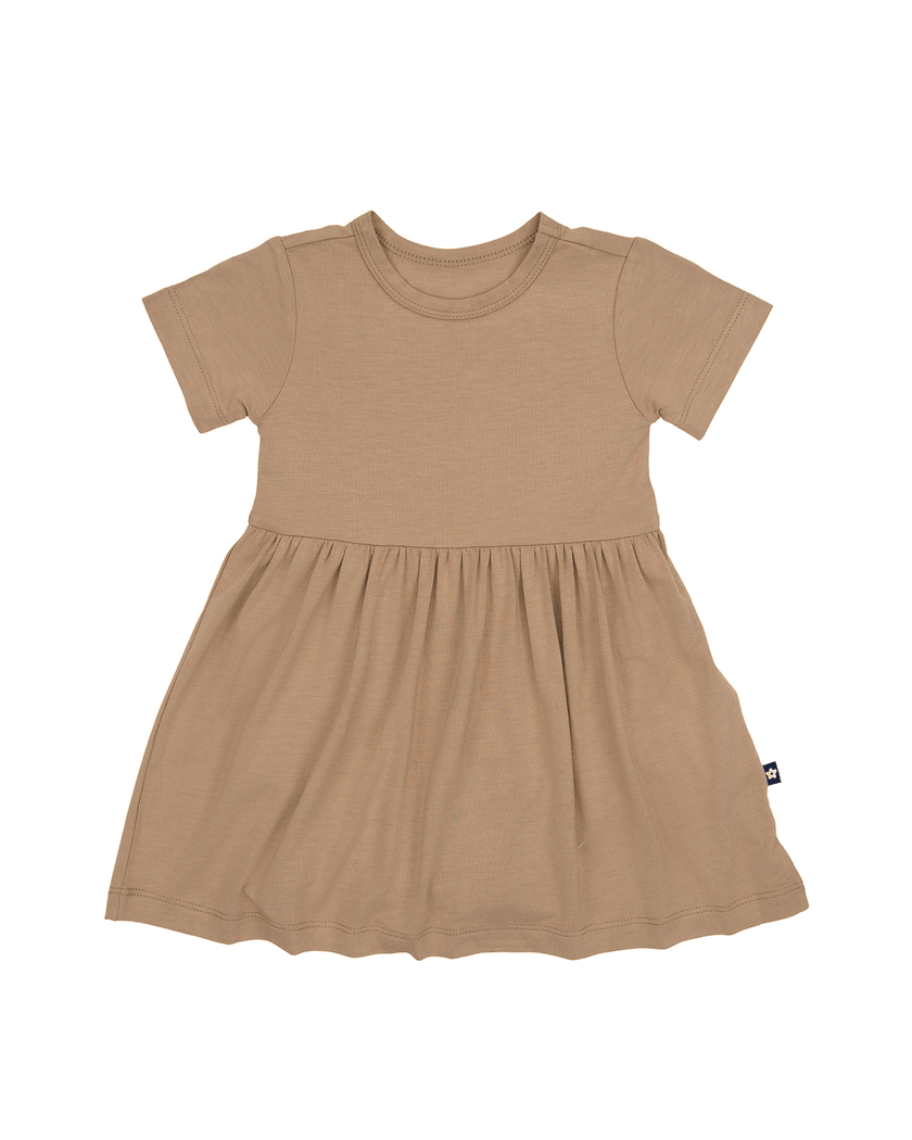 Twirl Dress in Mocha