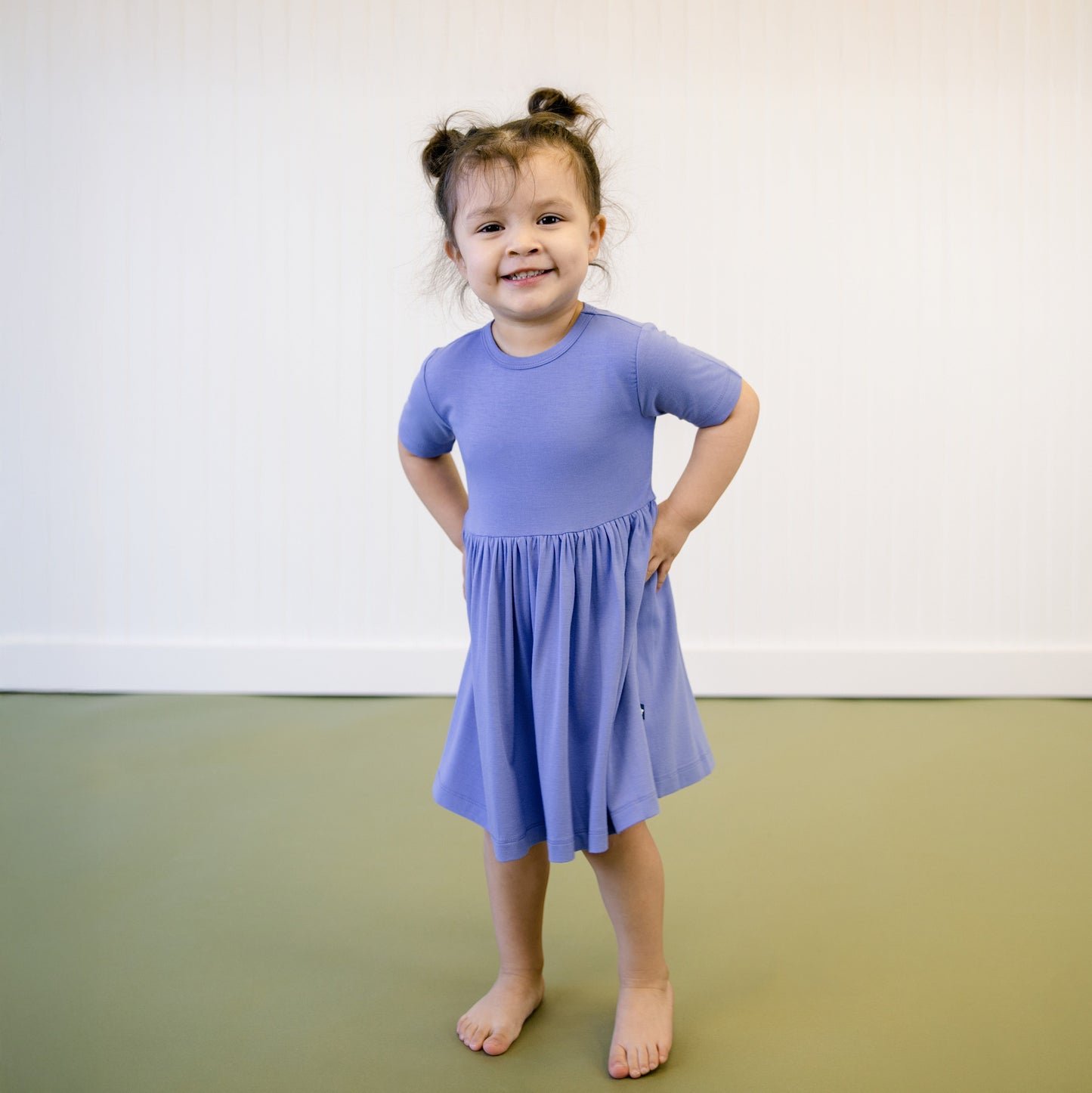 Twirl Dress in Periwinkle