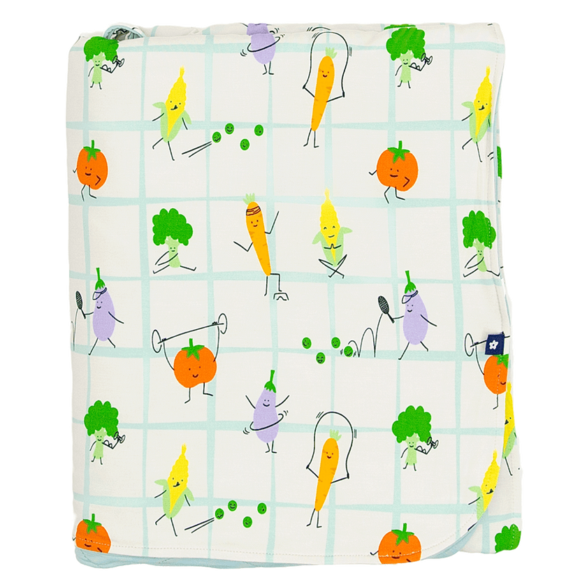 Cozy Youth Blanket in Veggie Patch Parade 2.5 TOG
