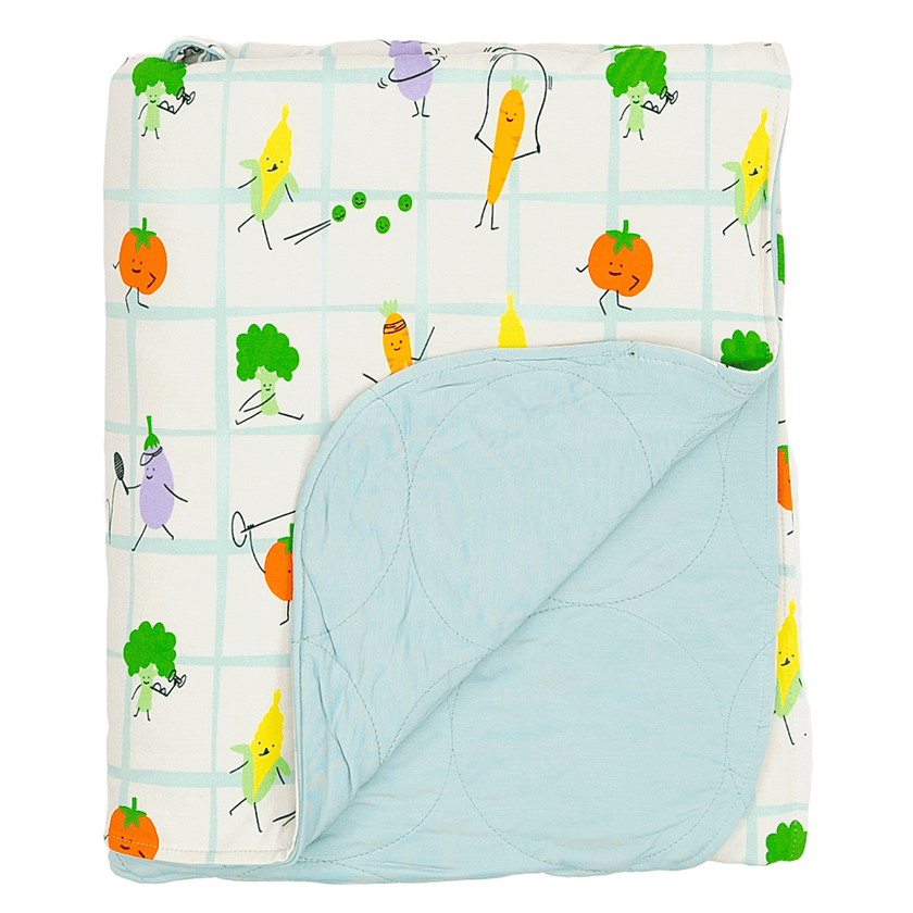 Cozy Youth Blanket in Veggie Patch Parade 2.5 TOG