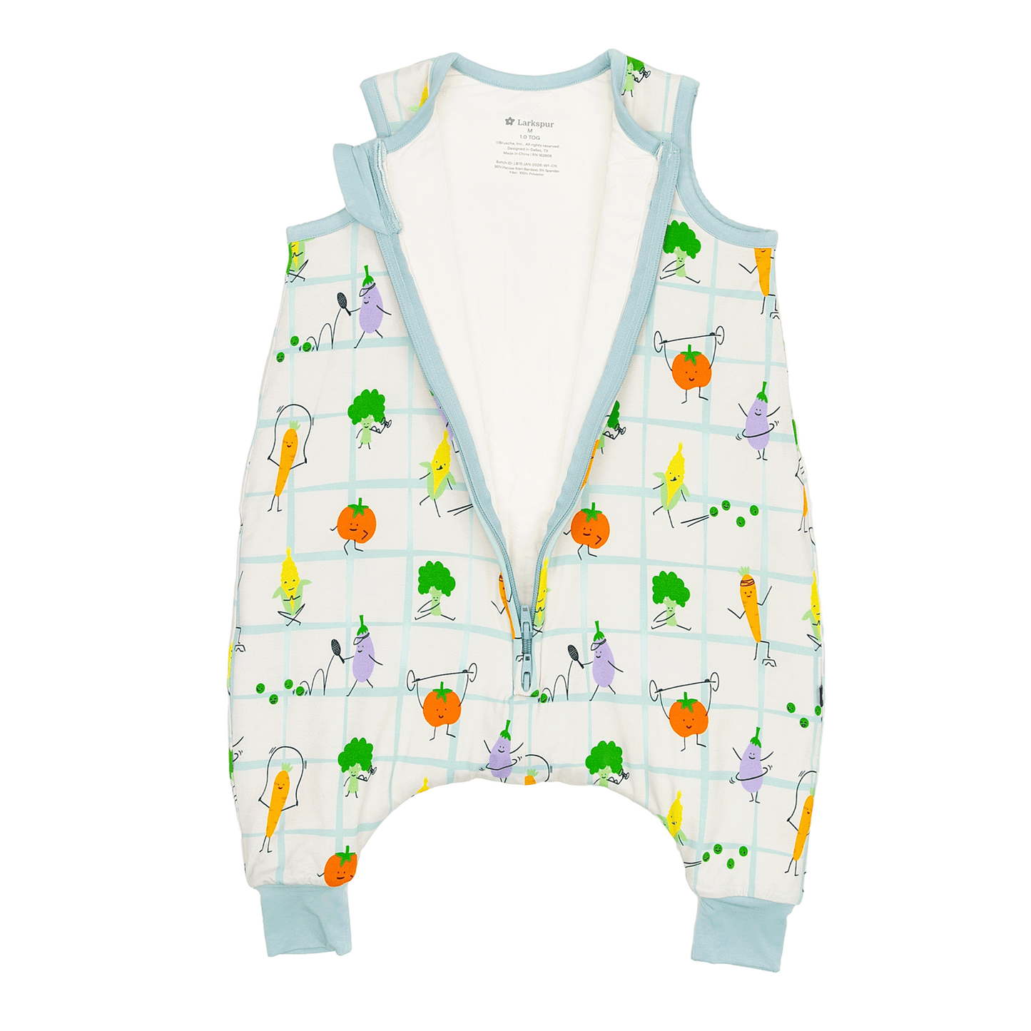 Sleep Sack Walker in Veggie Patch Parade 1.0 TOG