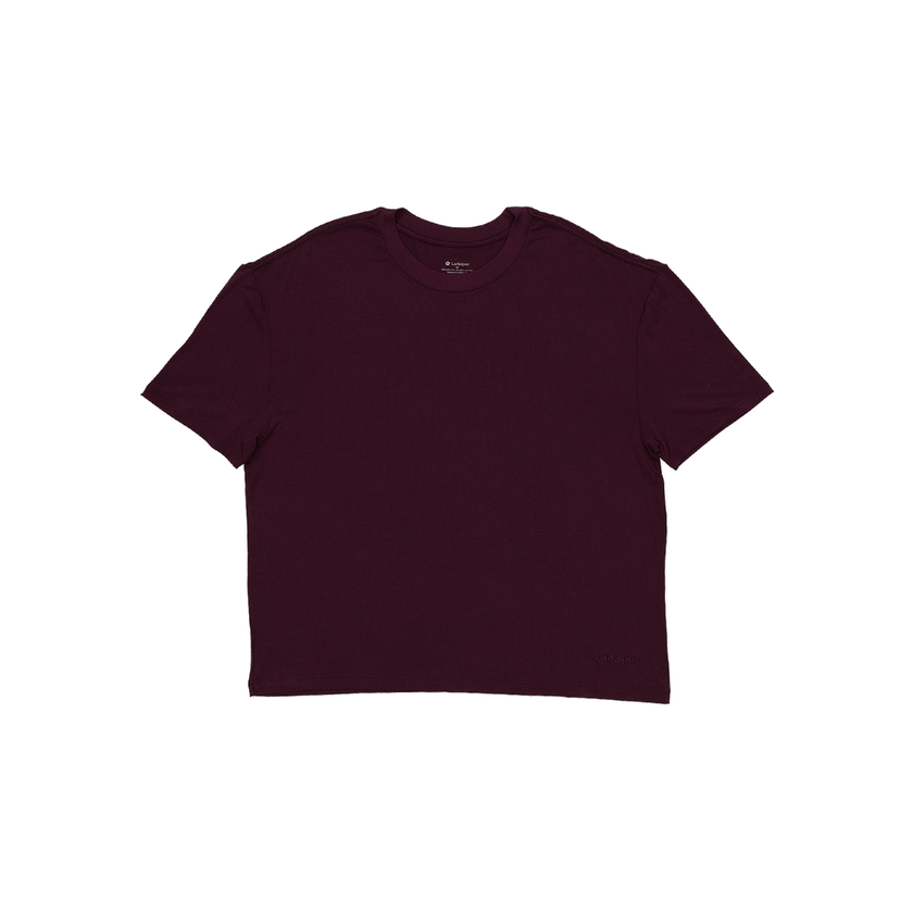 Women's Biker Short Set in Mulberry Kiss