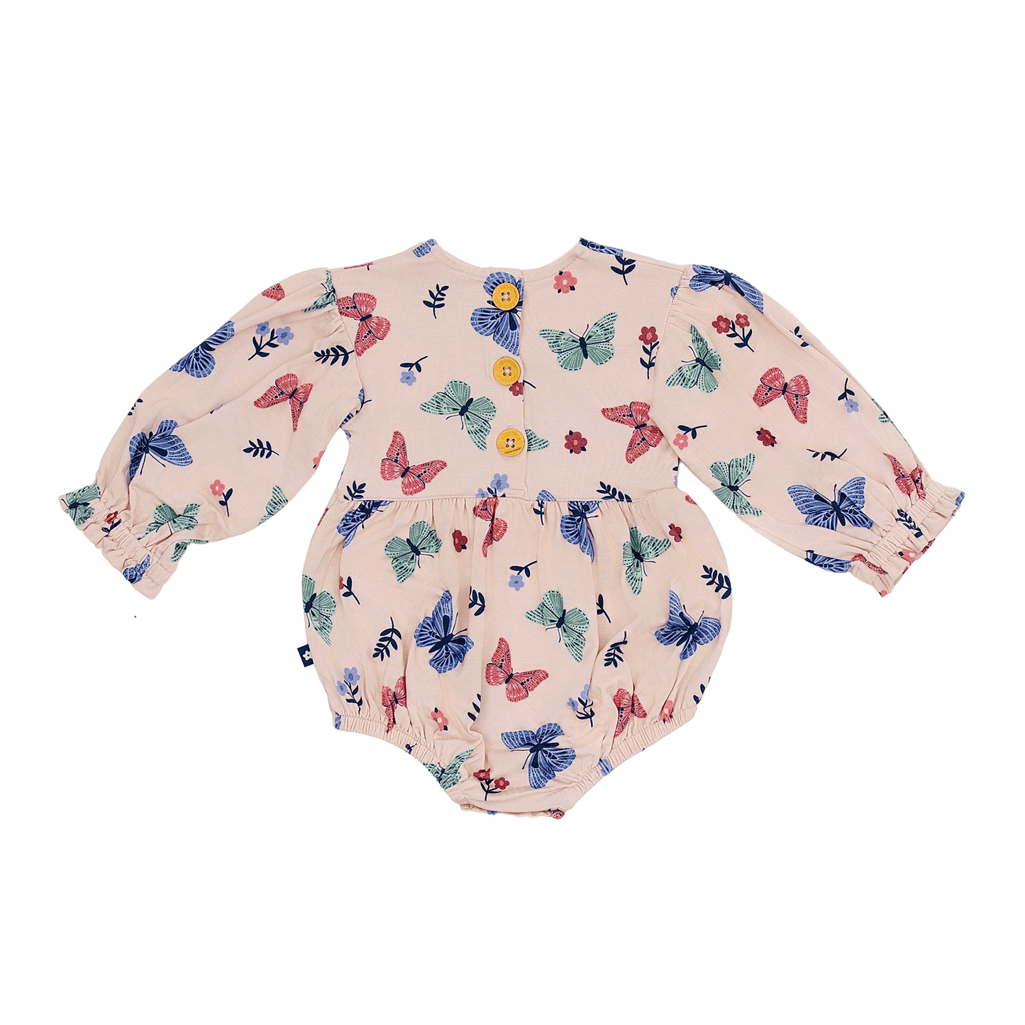 Bubble Romper in Butterfly Parade