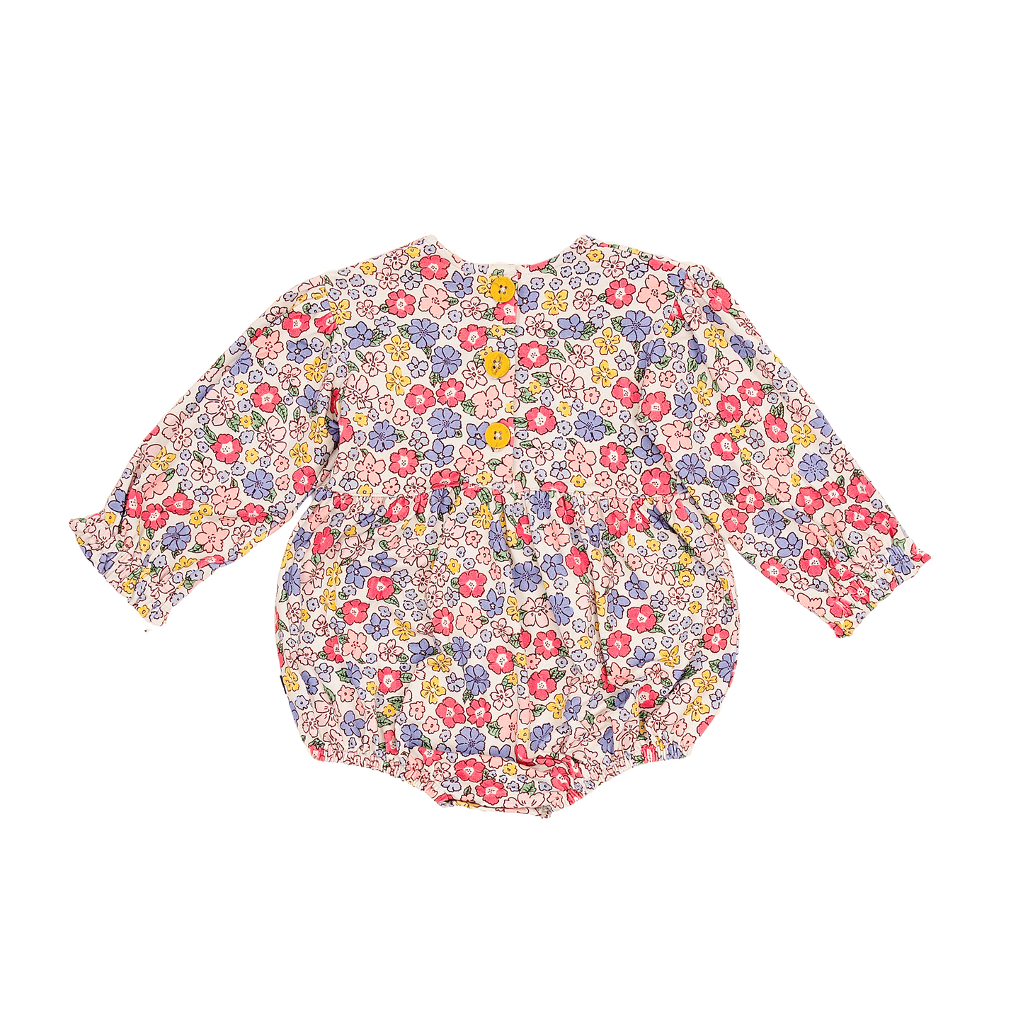 Bubble Romper in Ditsy Delight