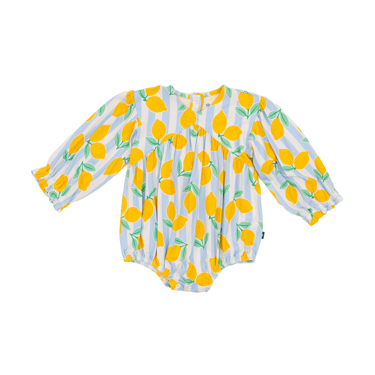 Bubble Romper in Lemonade