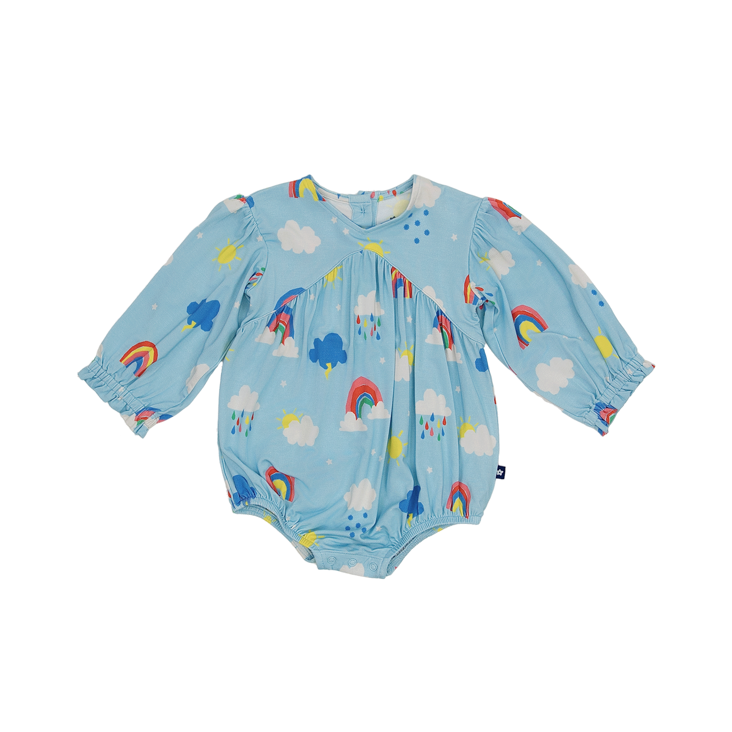 Bubble Romper in Moody Weather