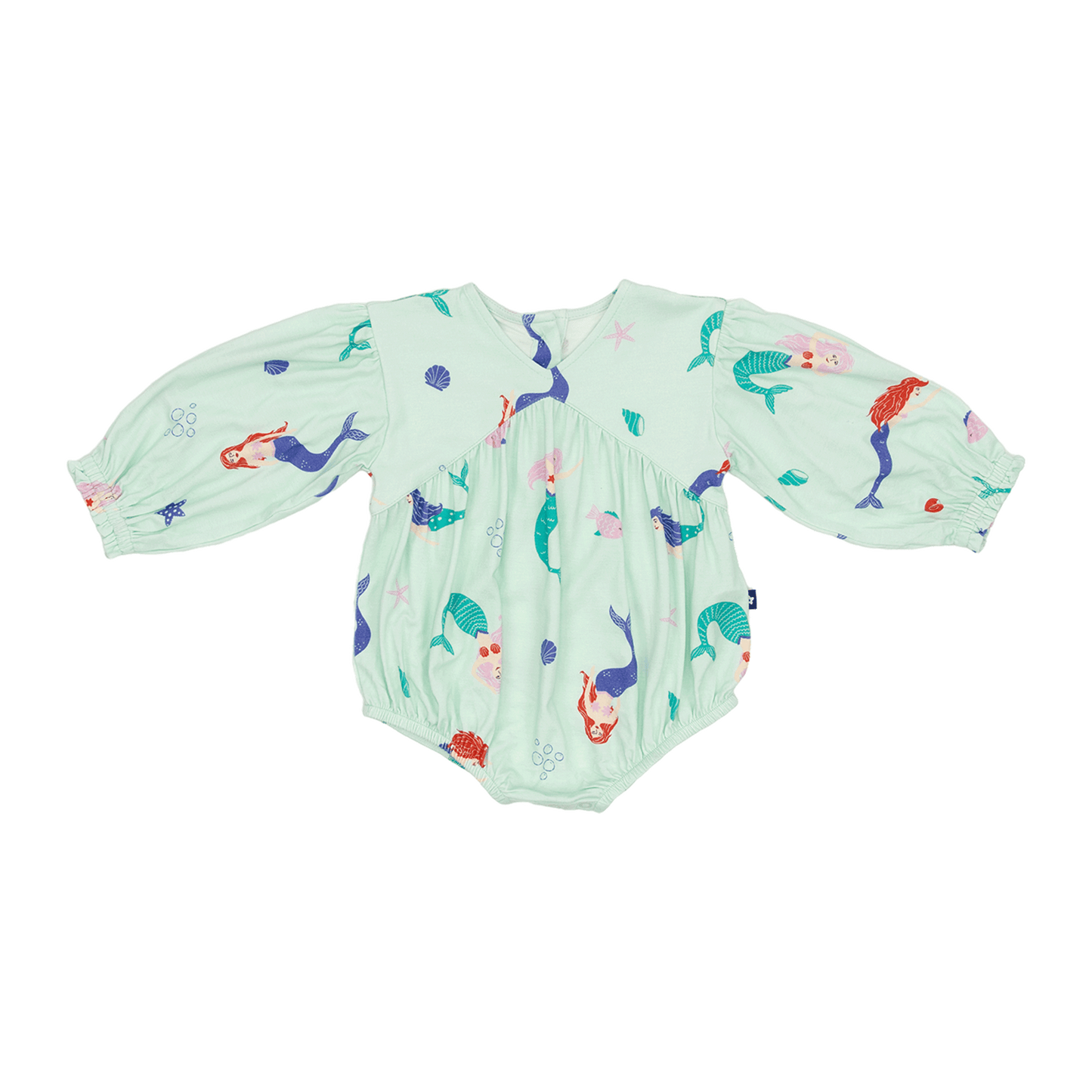 Bubble Romper in Mermaids