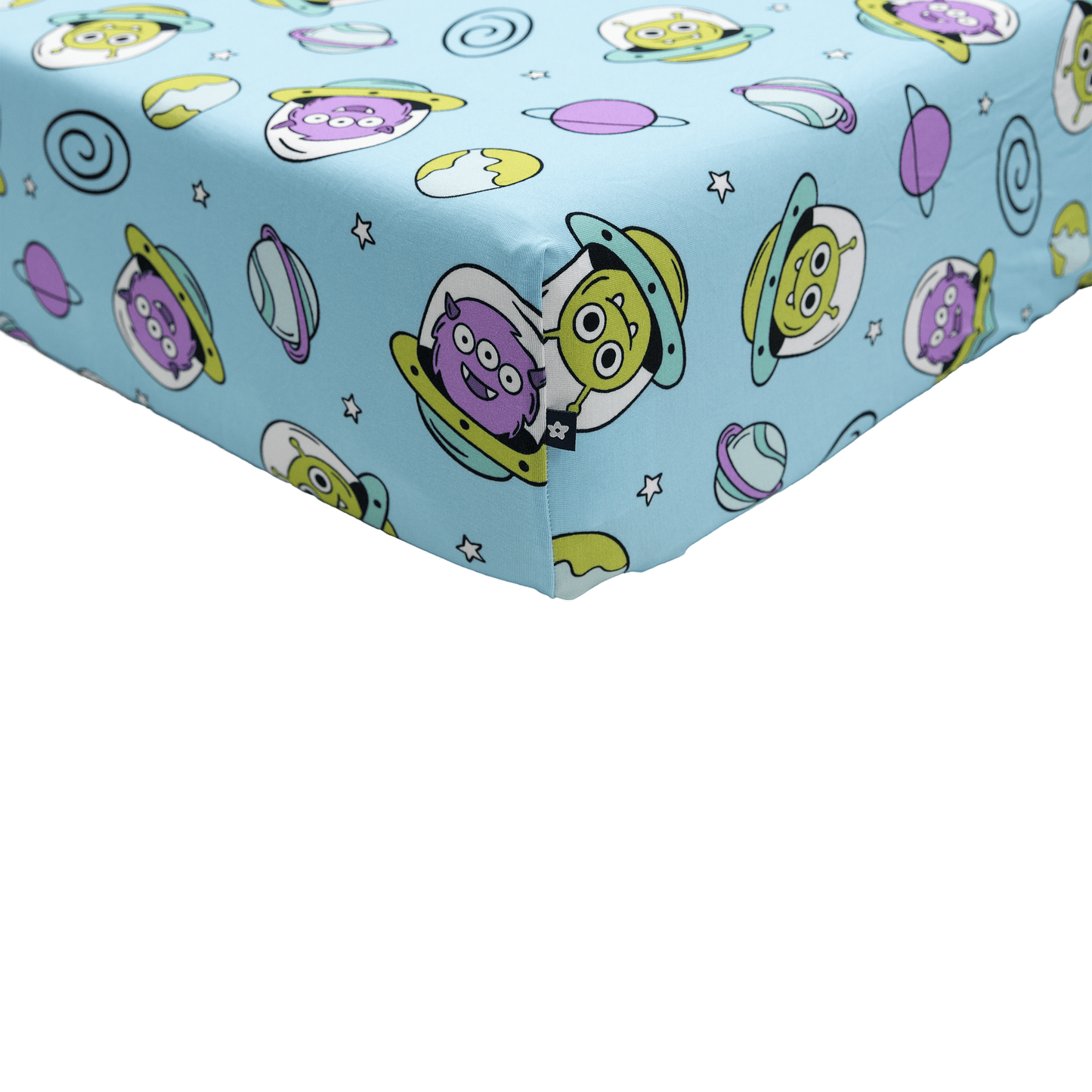 Crib Sheet in Mini Martians