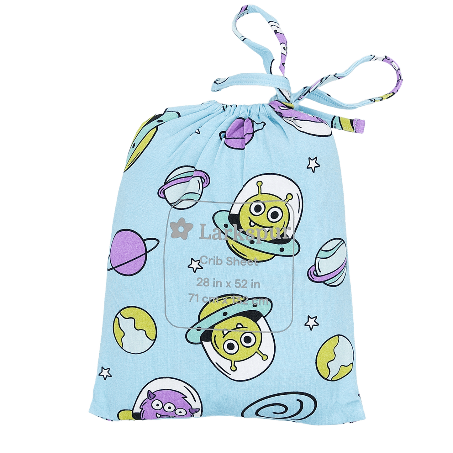 Crib Sheet in Mini Martians