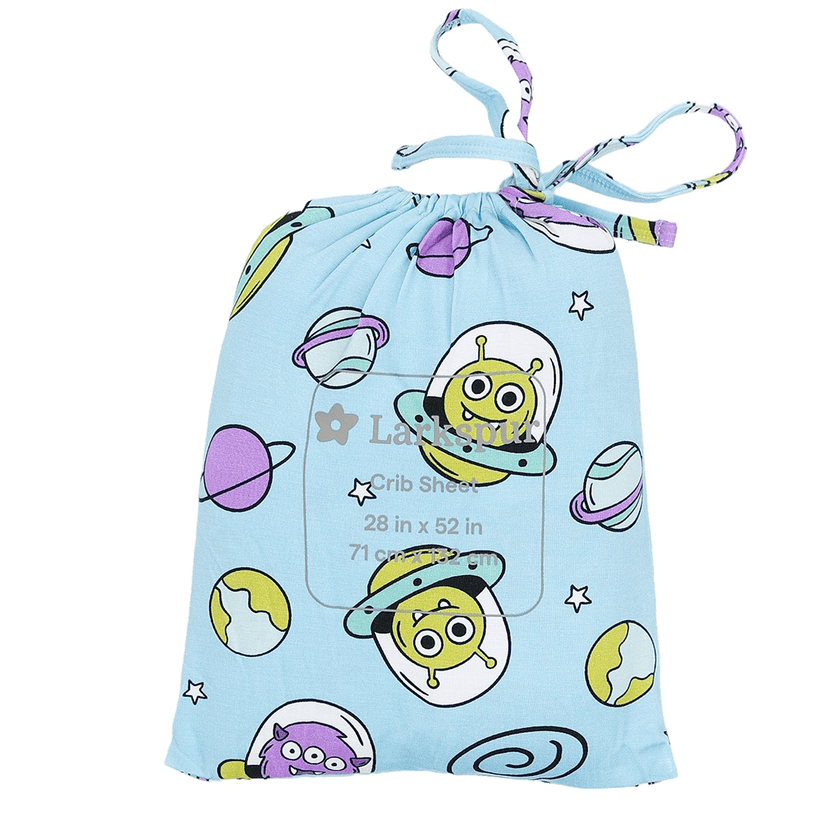 Crib Sheet in Mini Martians