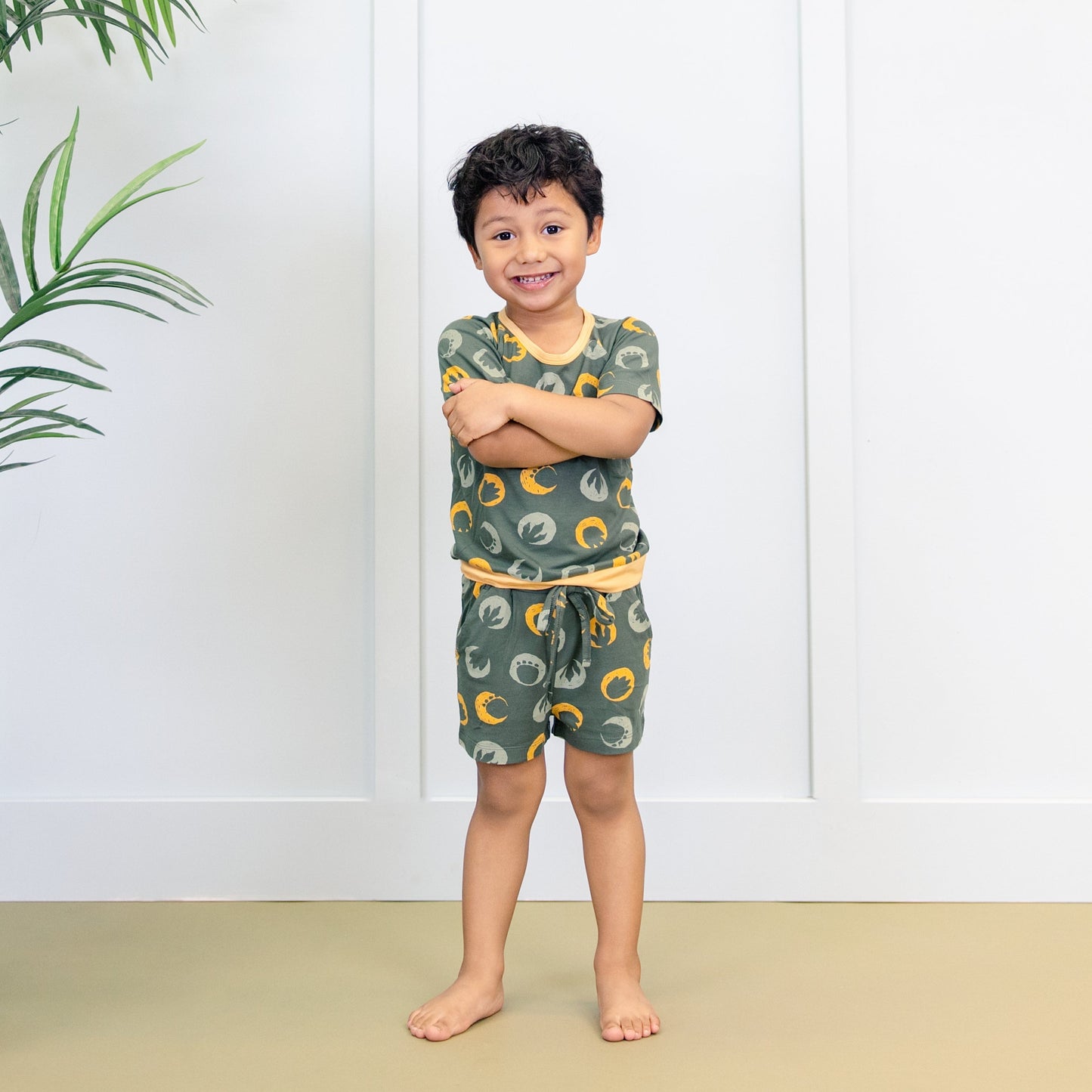Jogger Set in Dino Dots