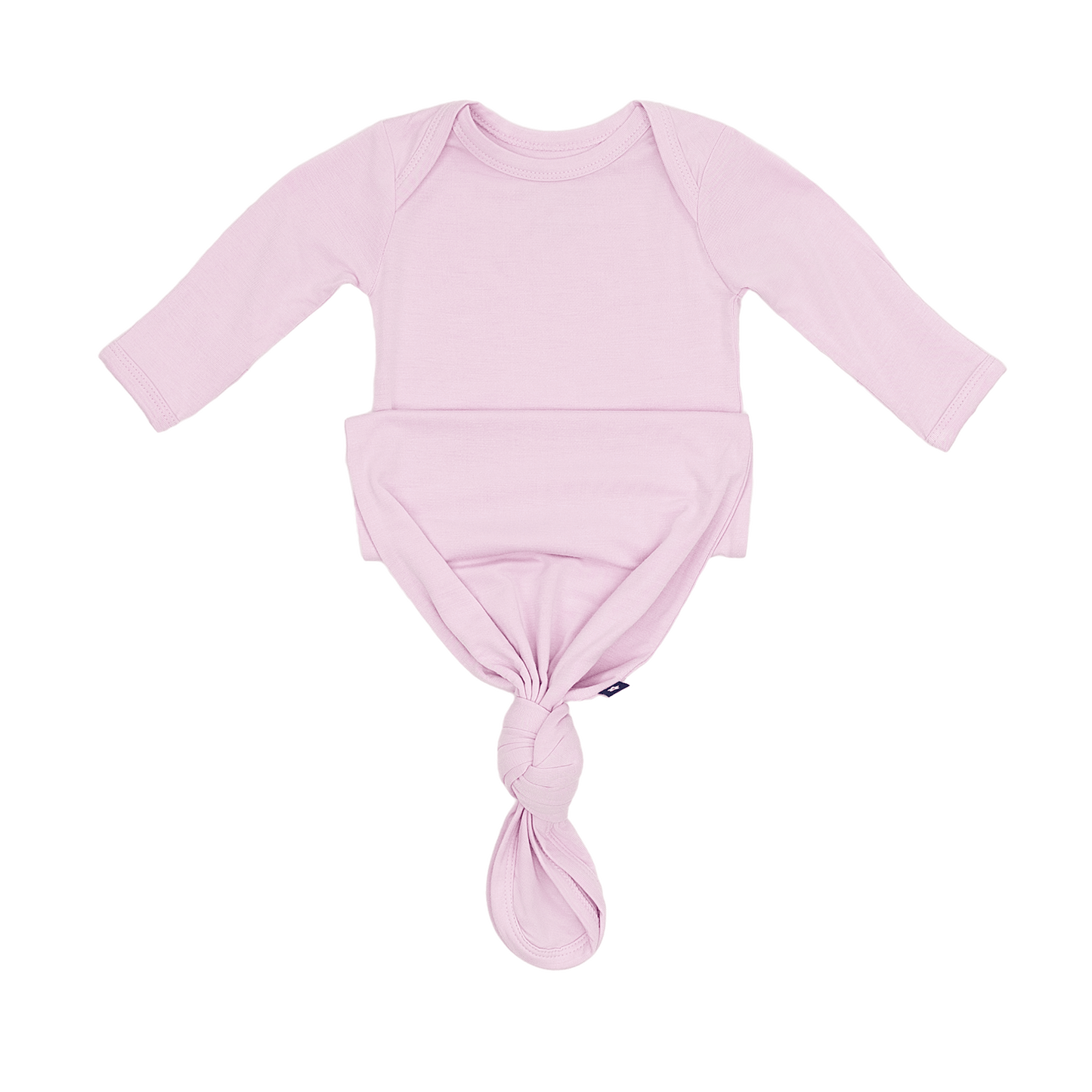 Newborn Baby Knot Gown in Orchid