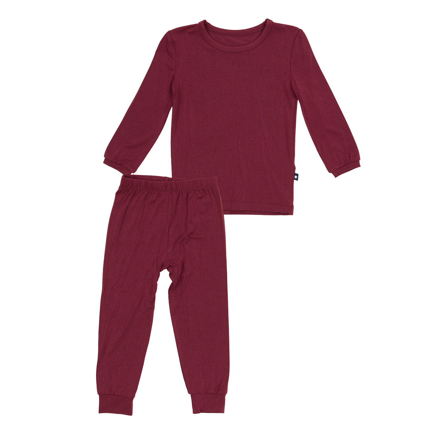 Long PJ Set in Burgundy