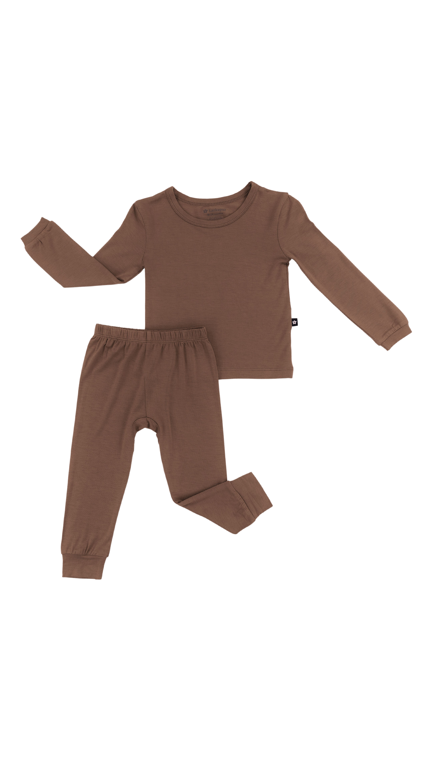 Long PJ Set in Chestnut