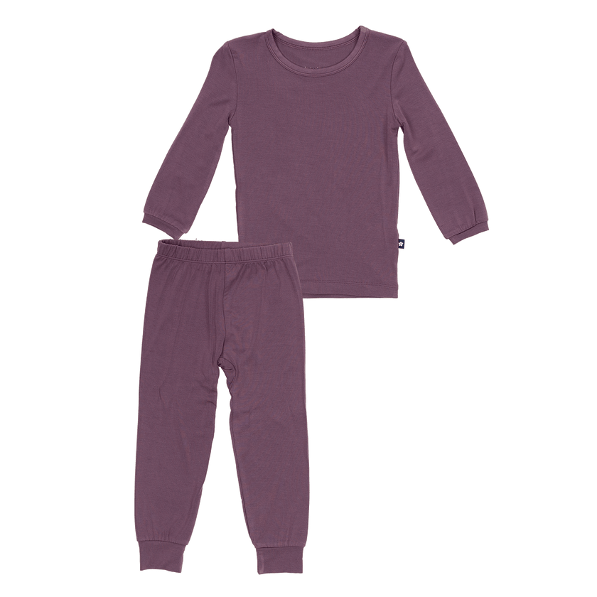 Long PJ Set in Currant