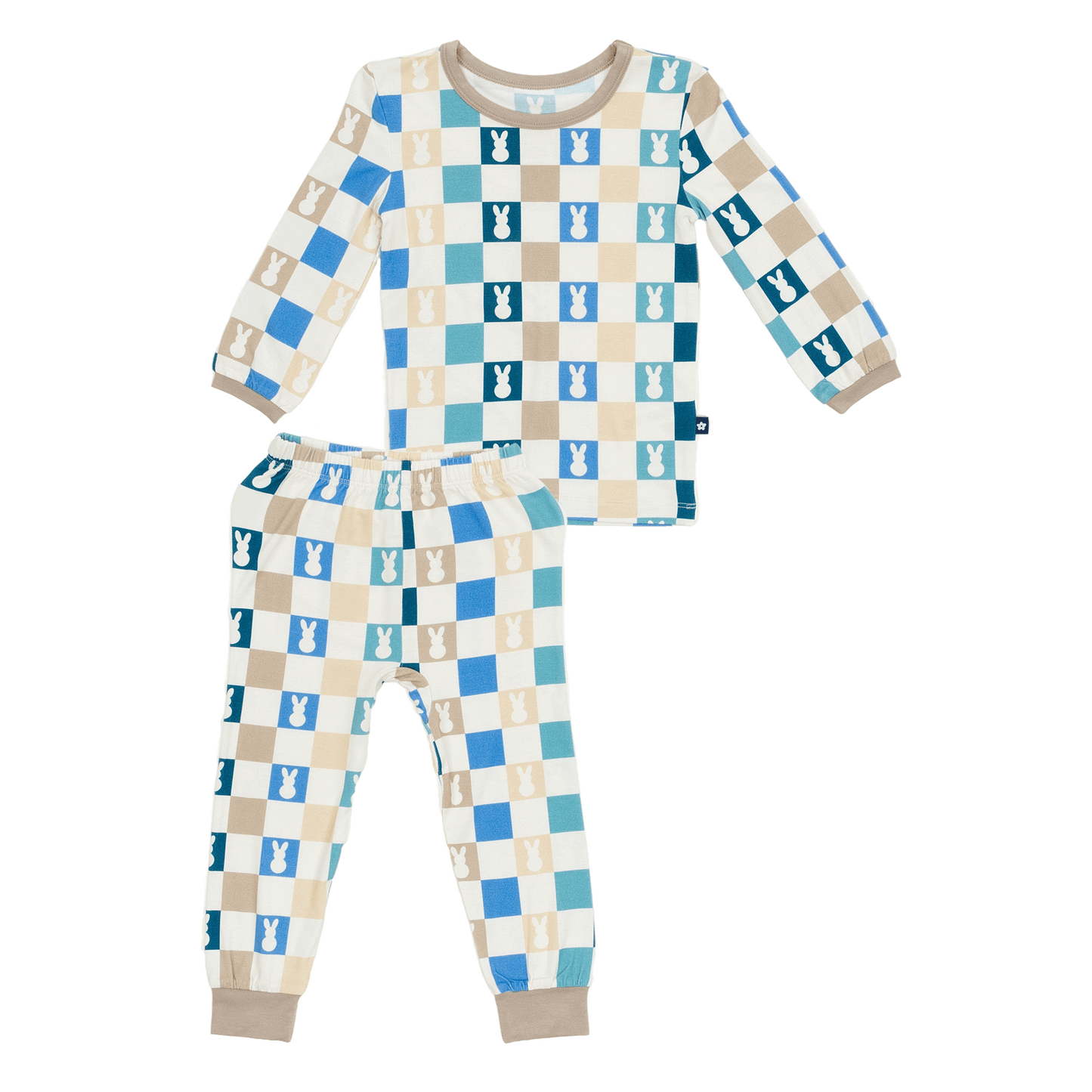 Long PJ Set in Hopscotch