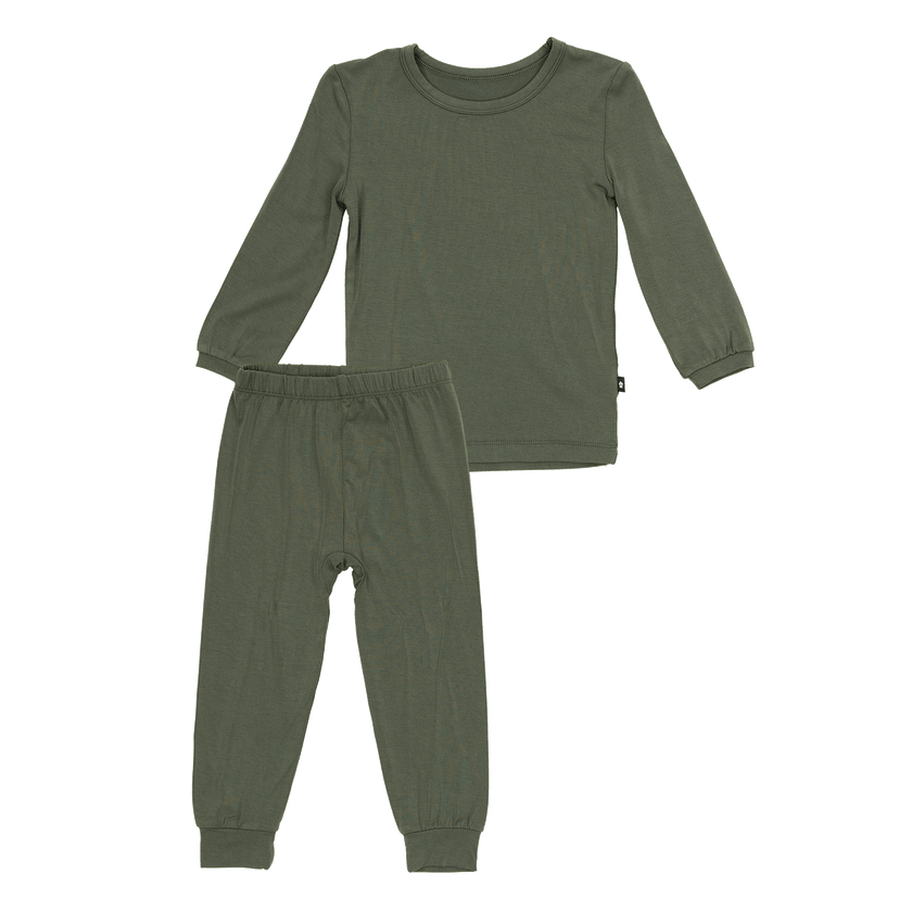 Long PJ Set in Thyme