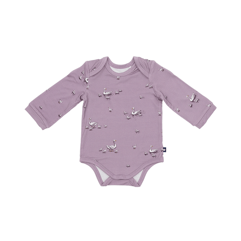 Long Sleeve Bodysuit in Silly Goose
