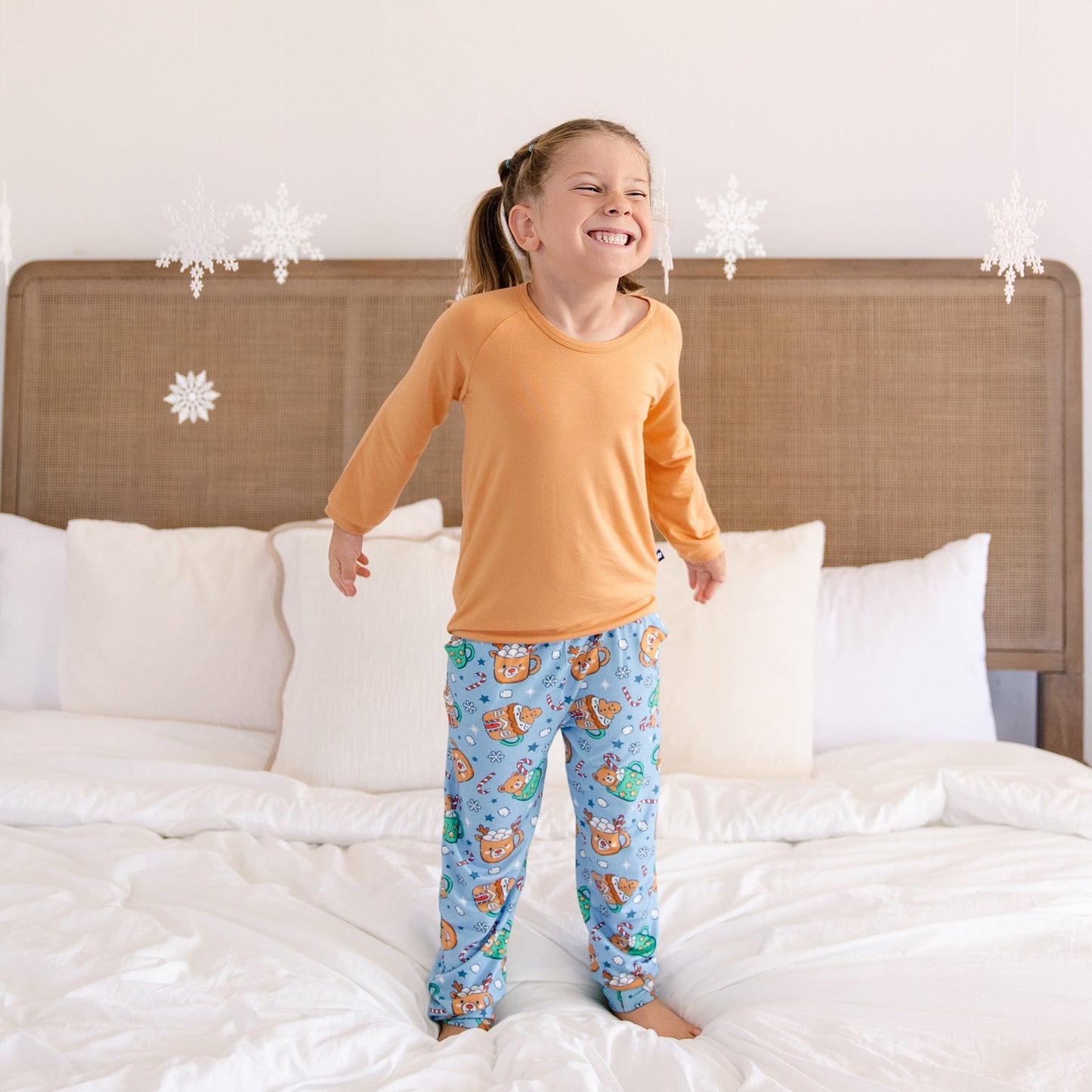 Long Sleeve Jogger Set in Teddy Treat Time