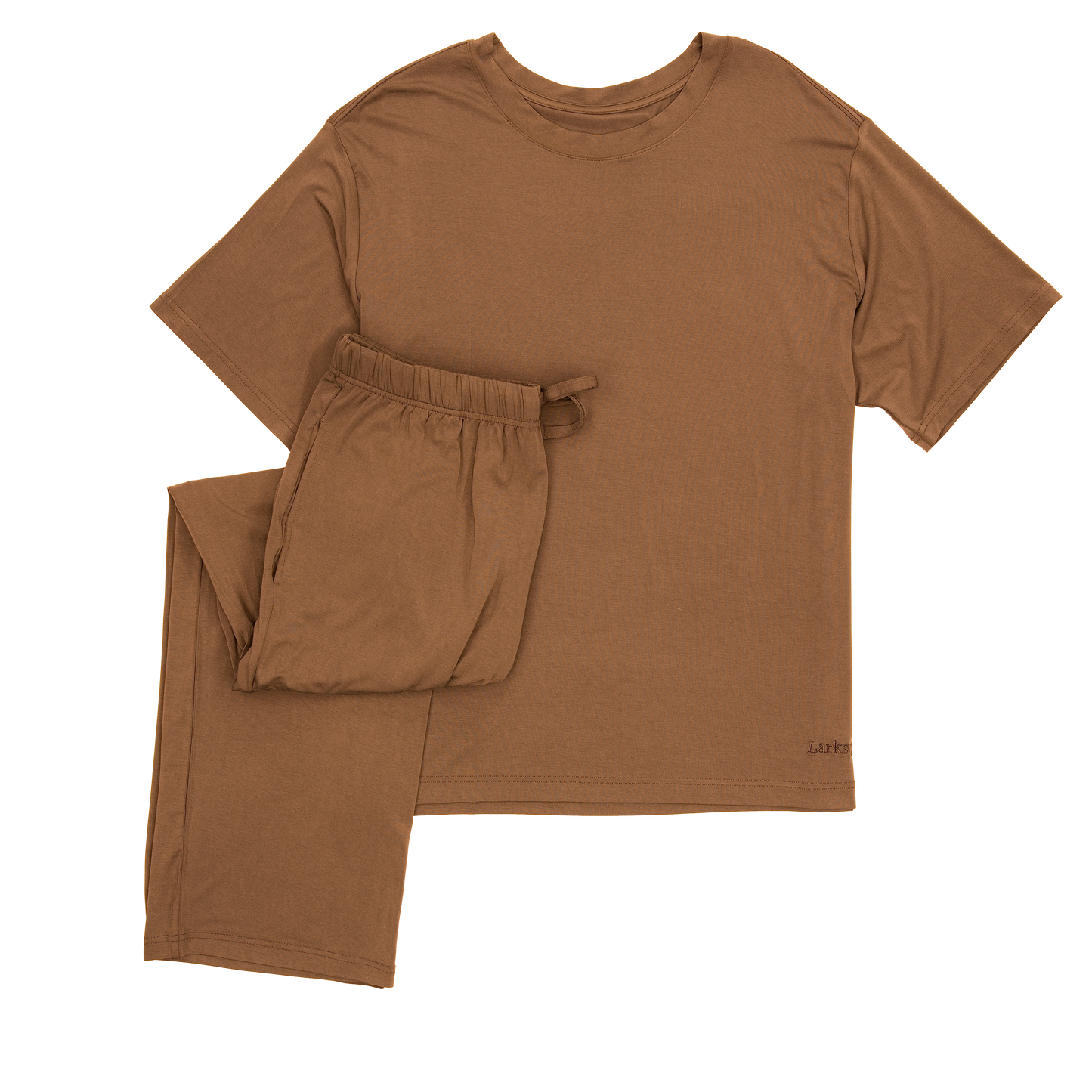 Men's Short Lounge Set in Milk Chocolate