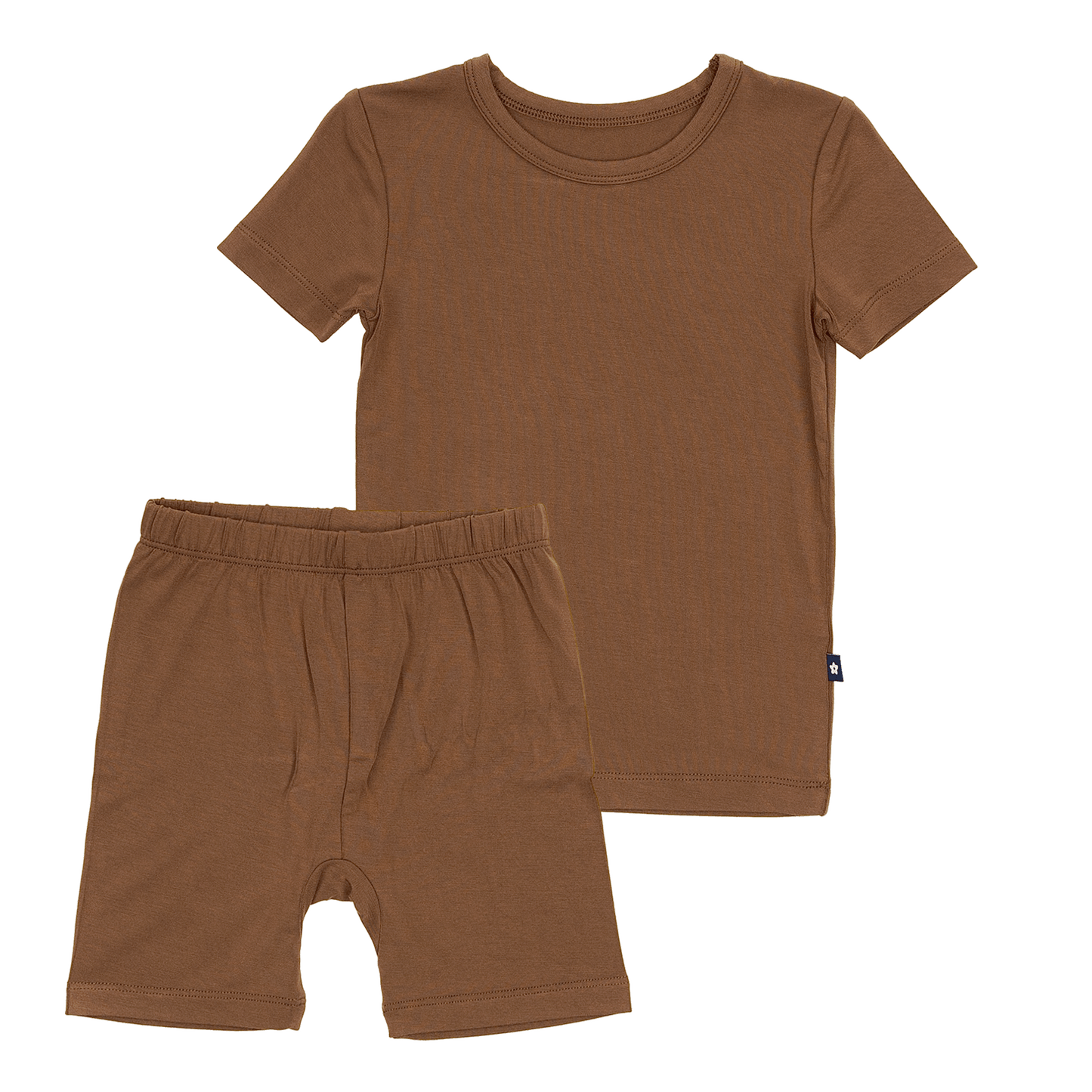 Short PJ Set in Milk Chocolate