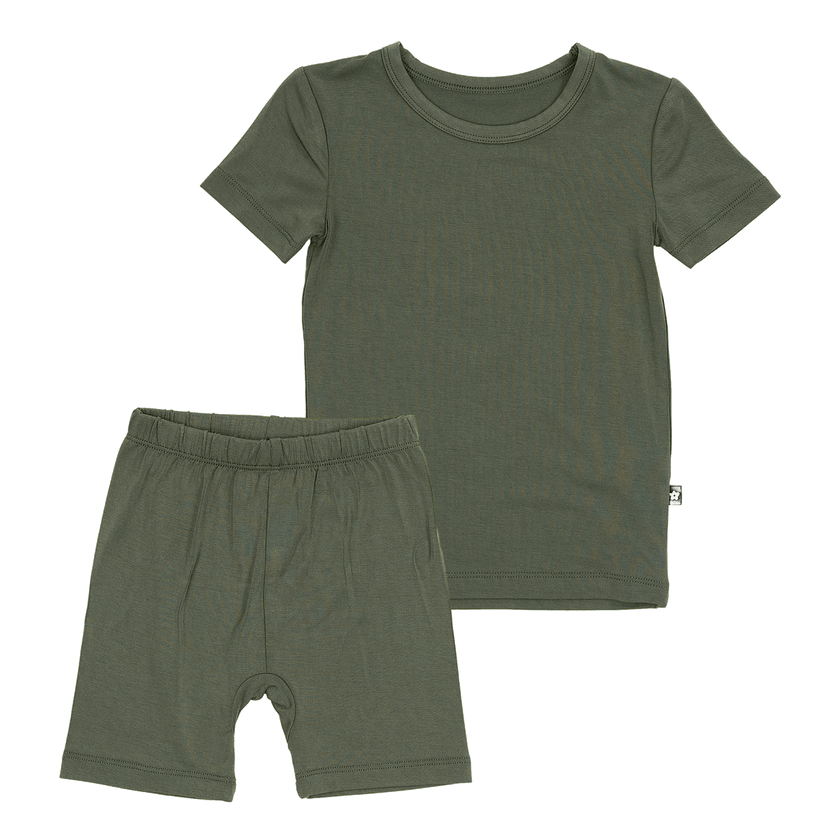 Short PJ Set in Thyme