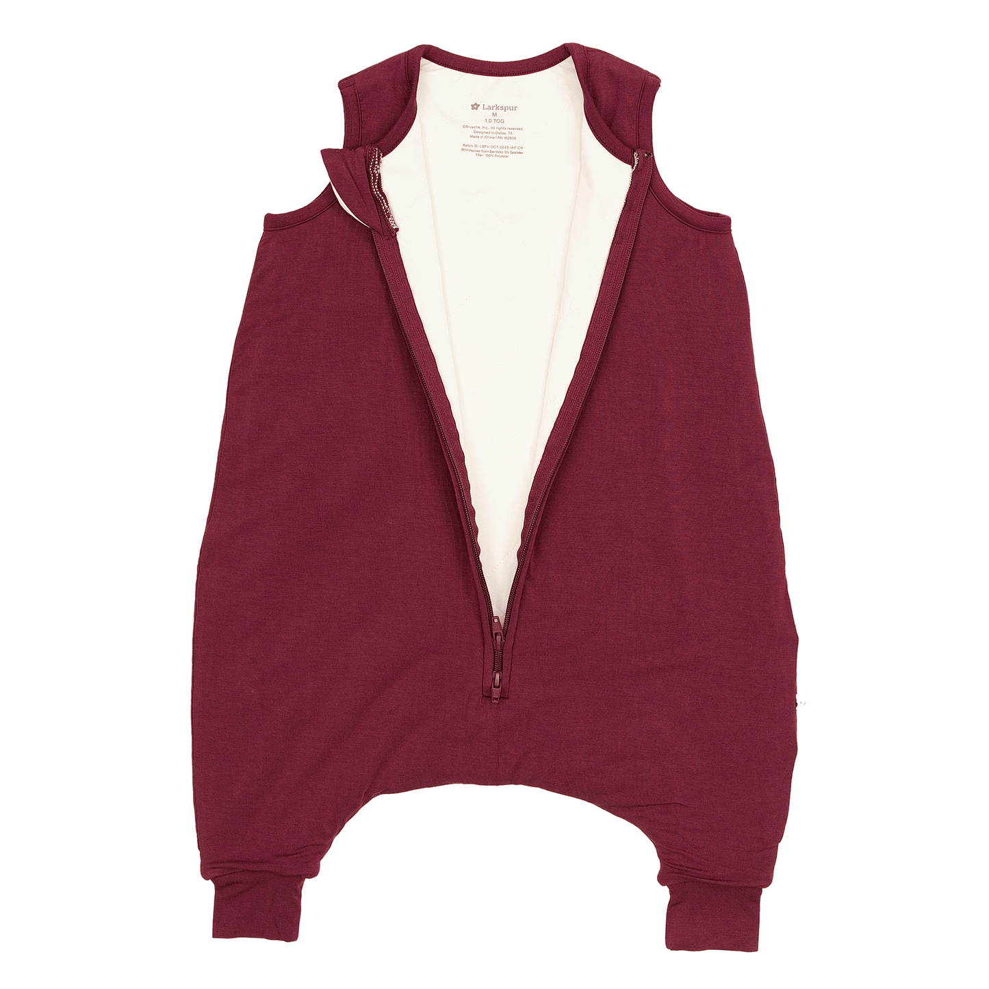 Sleep Sack Walker in Burgundy 1.0 TOG