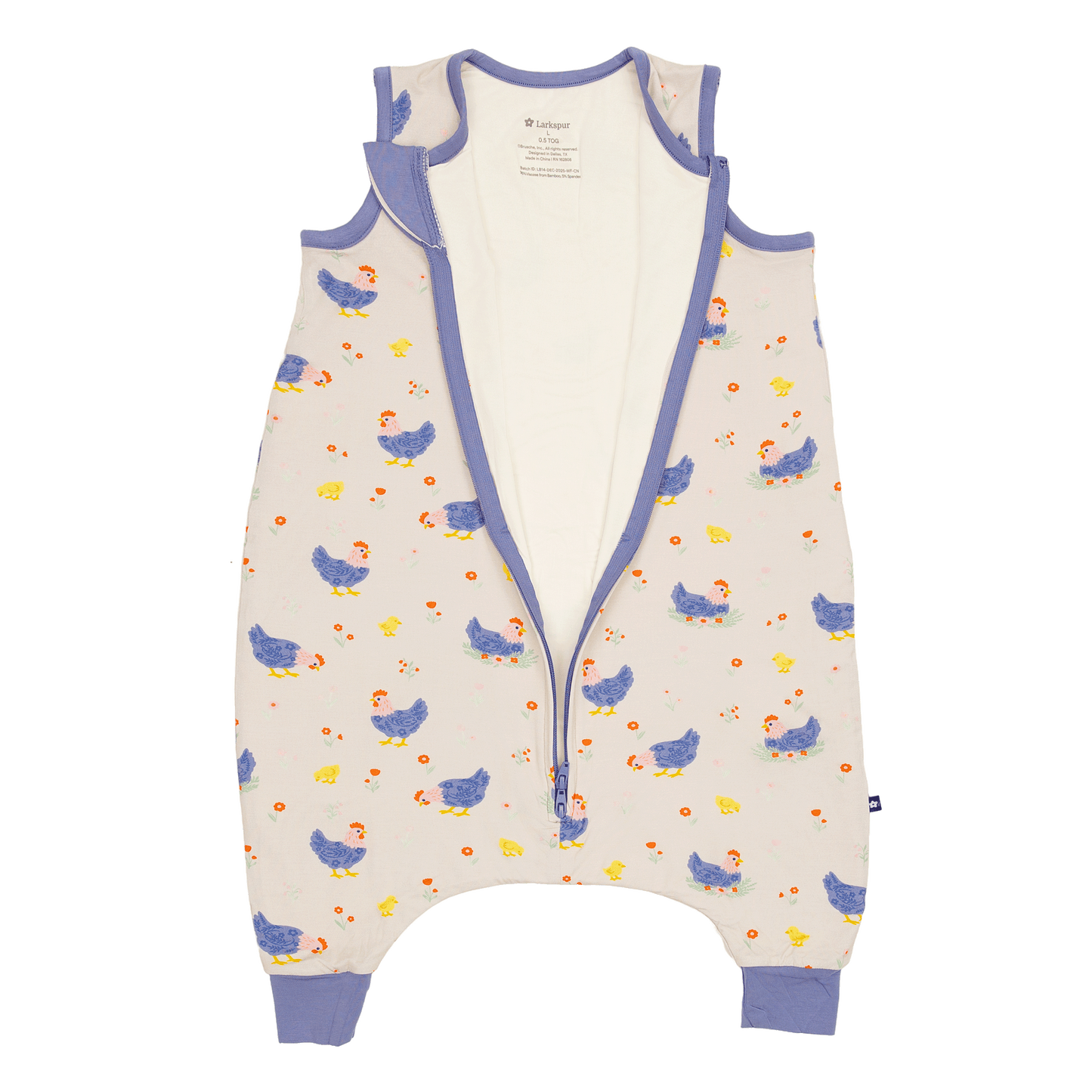 Sleep Sack Walker in Chick and Cluck 0.5 TOG