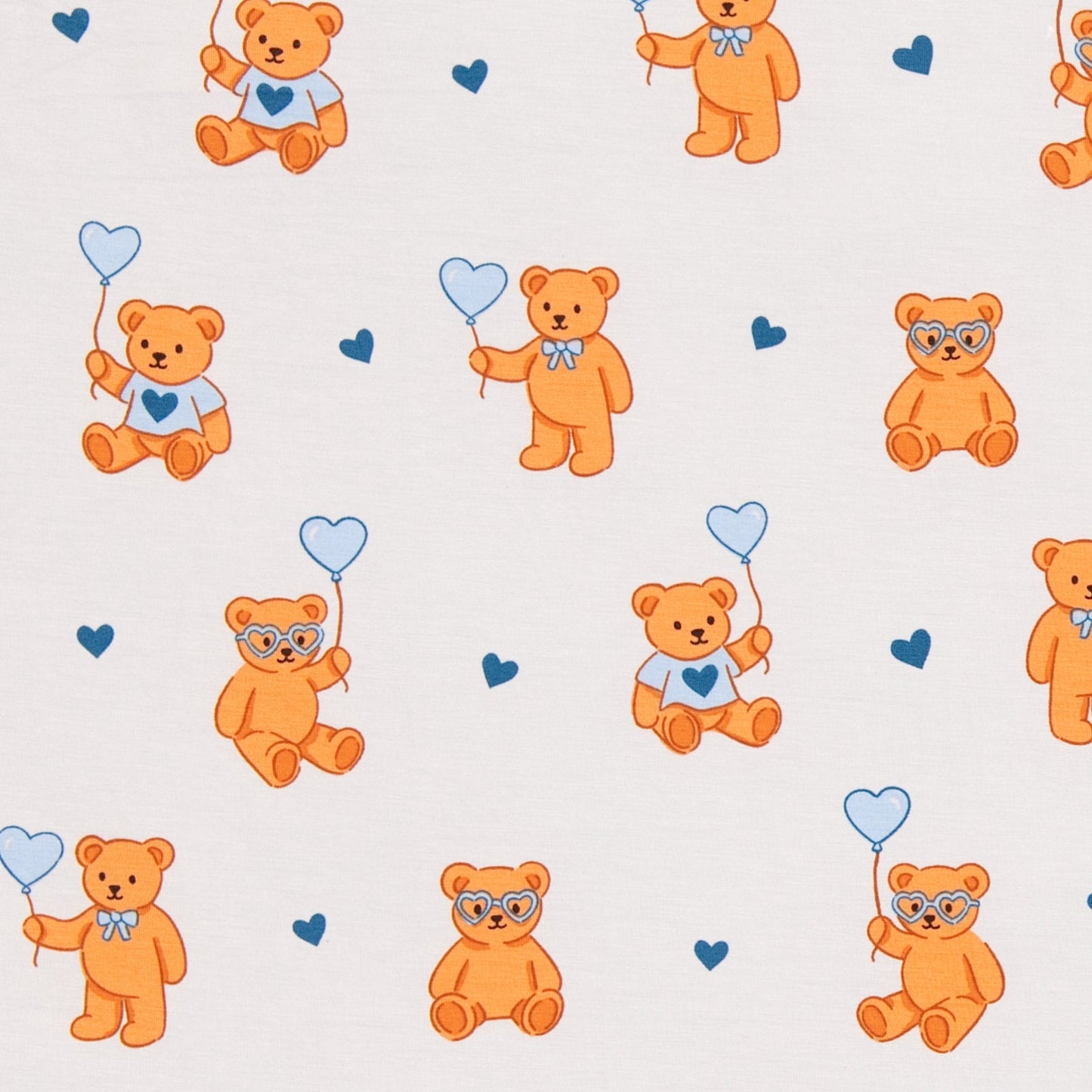 Crib Sheet in Bluebeary